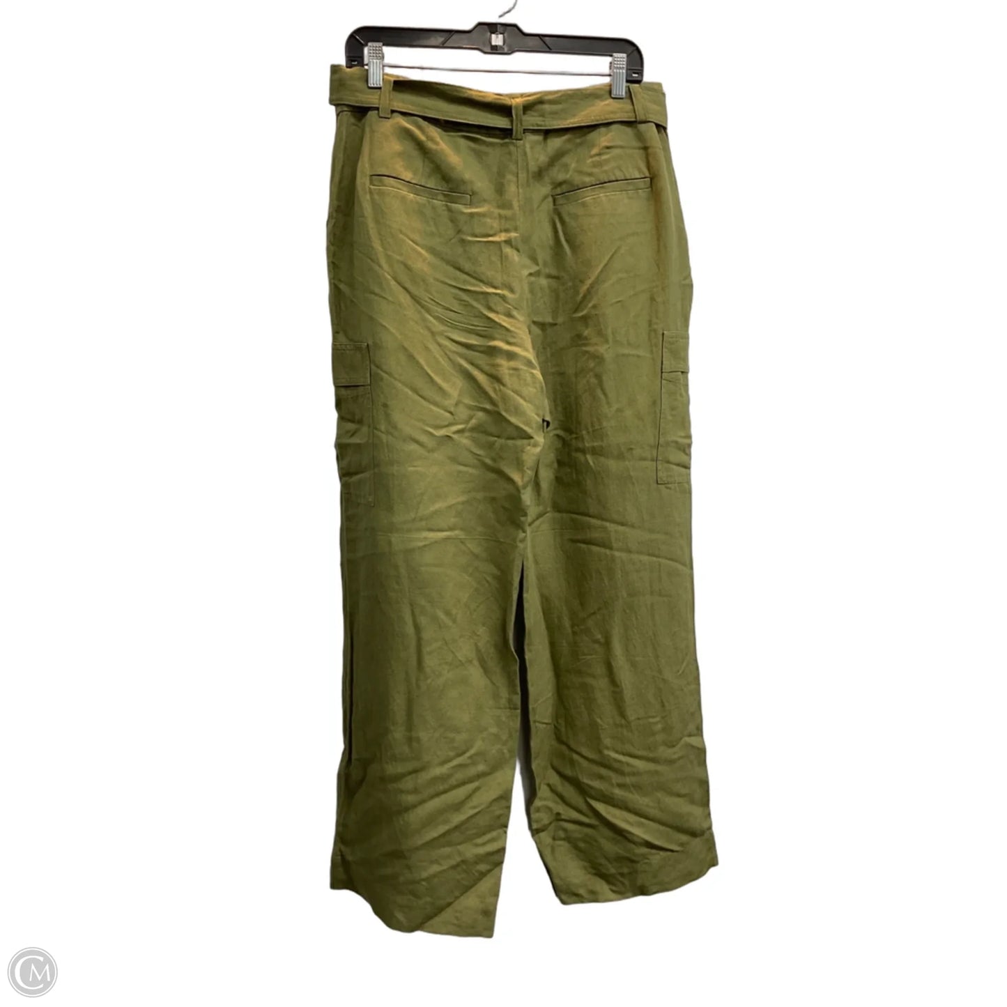 Pants Wide Leg By Loft In Green, Size: 8