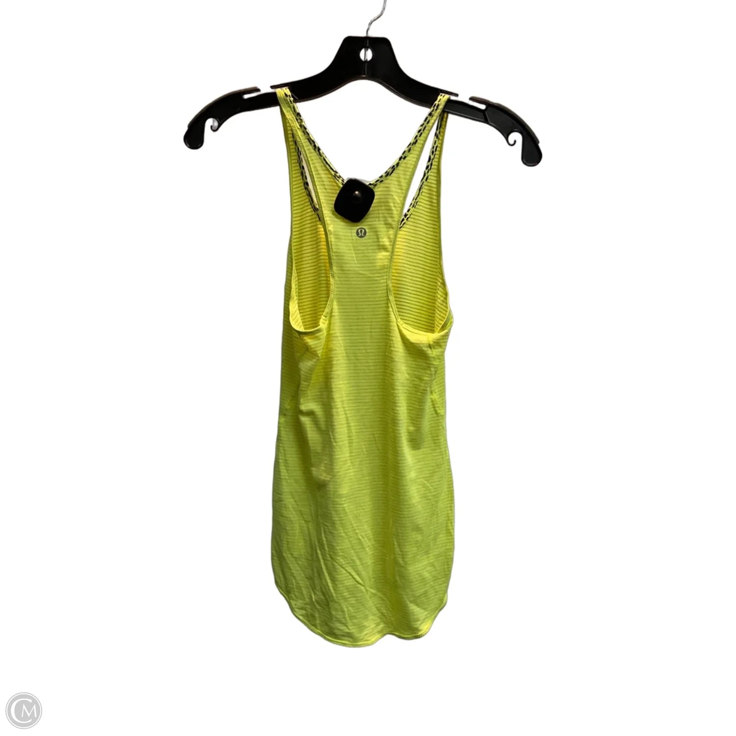 Athletic Tank Top By Lululemon In Yellow, Size: S