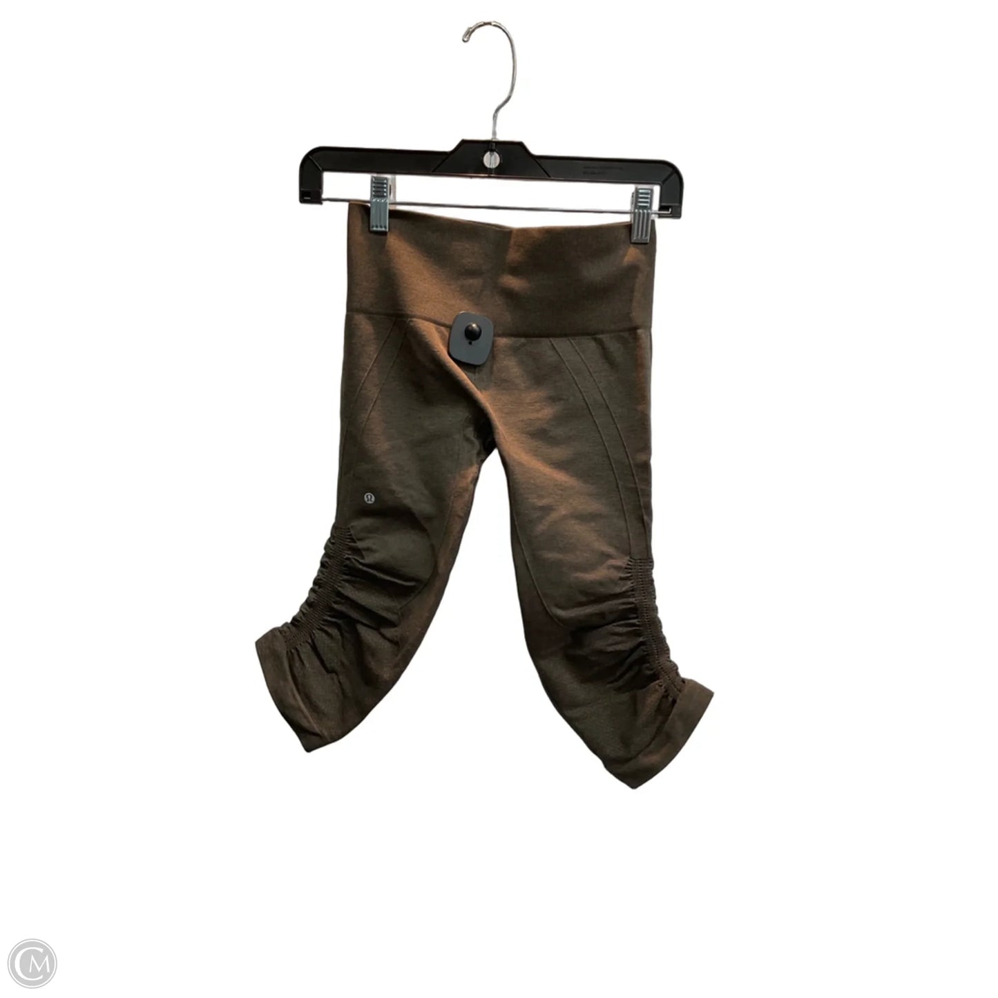 Athletic Leggings Capris By Lululemon In Brown, Size: S