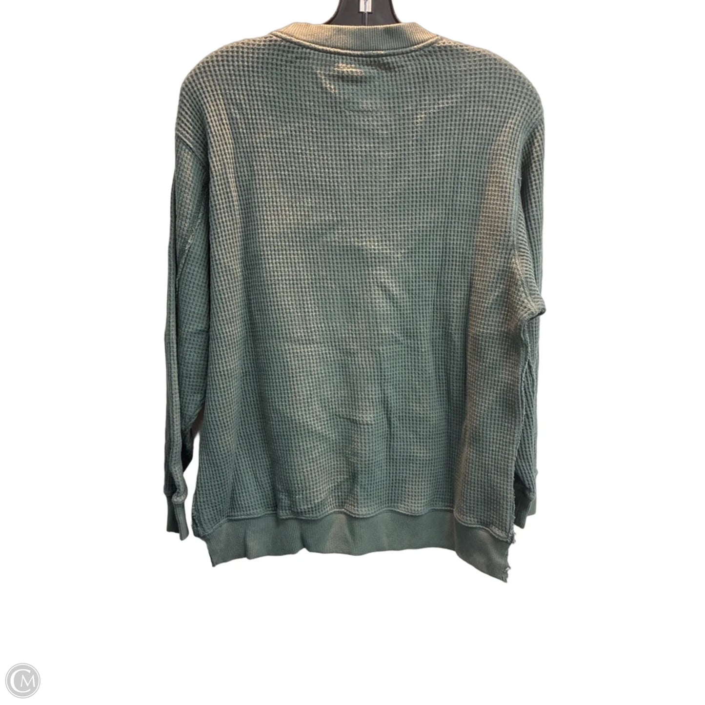 Top Long Sleeve By Aerie In Green, Size: Xs
