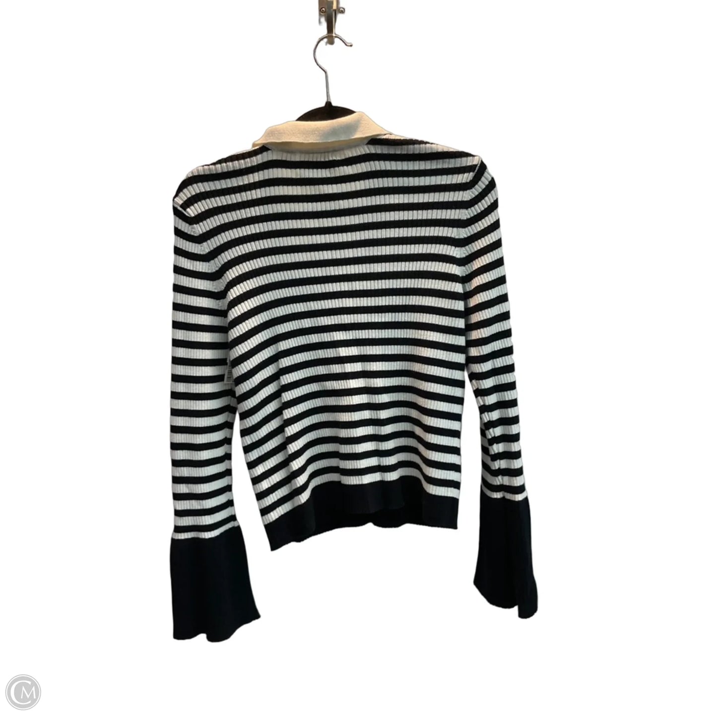 Top Long Sleeve By Maeve In Striped Pattern, Size: Xl