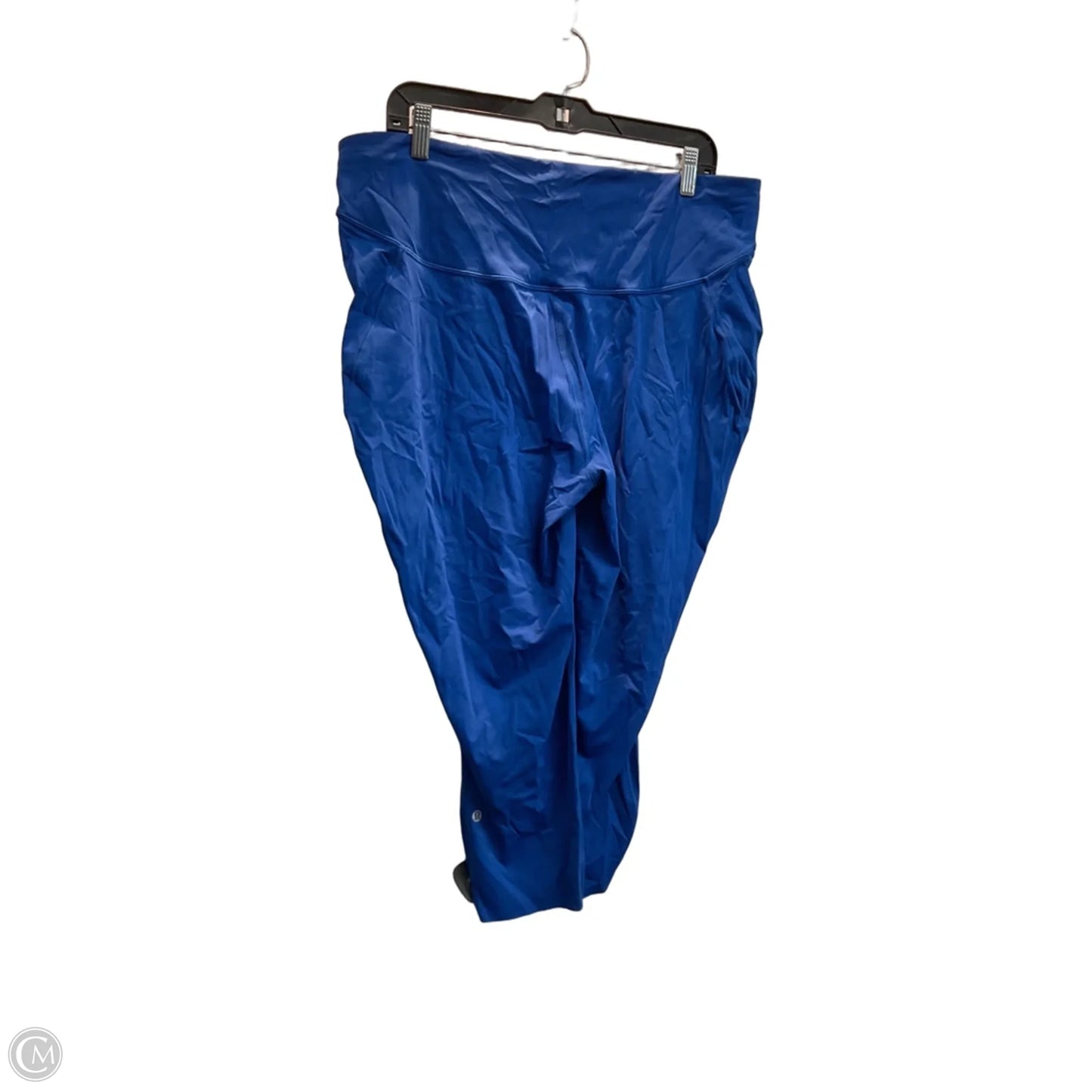 Athletic Leggings Capris By Lululemon In Blue, Size: 1x