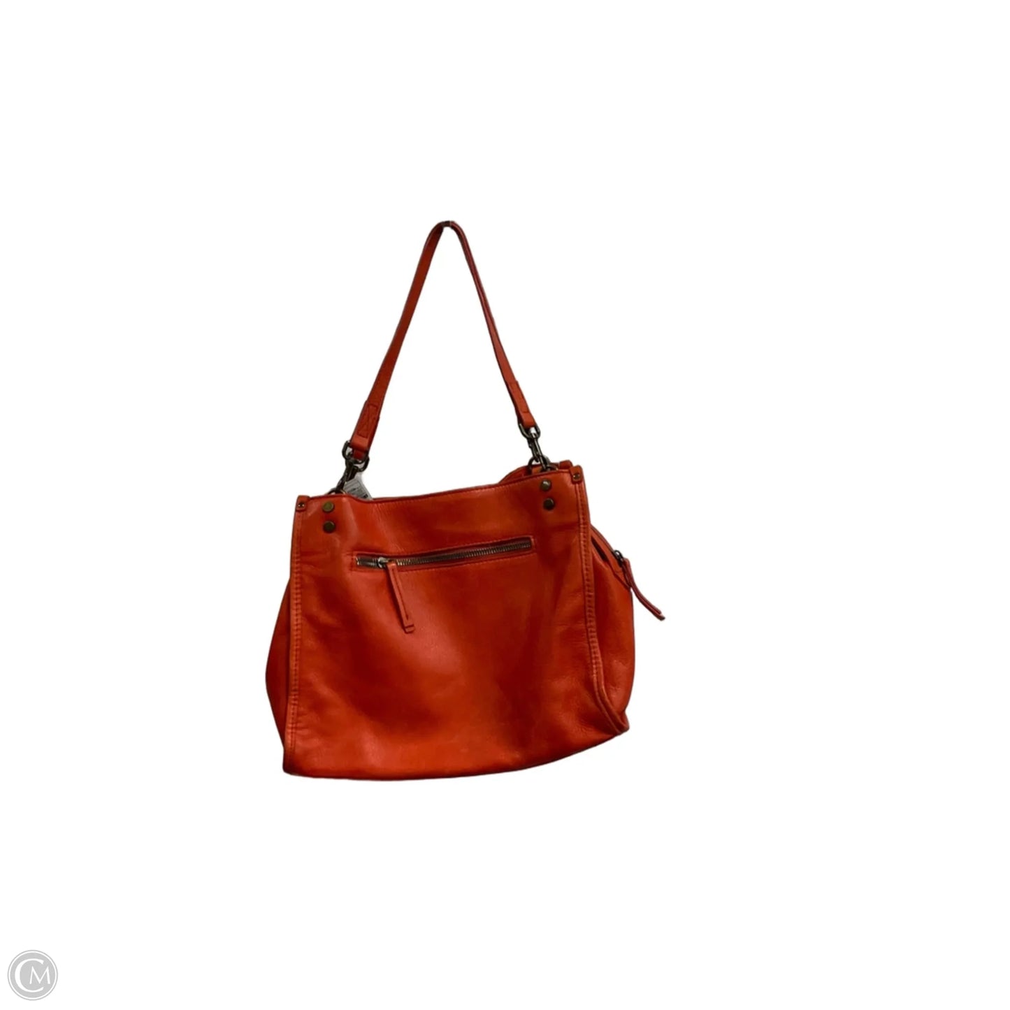 Handbag Leather By Cmb, Size: Medium