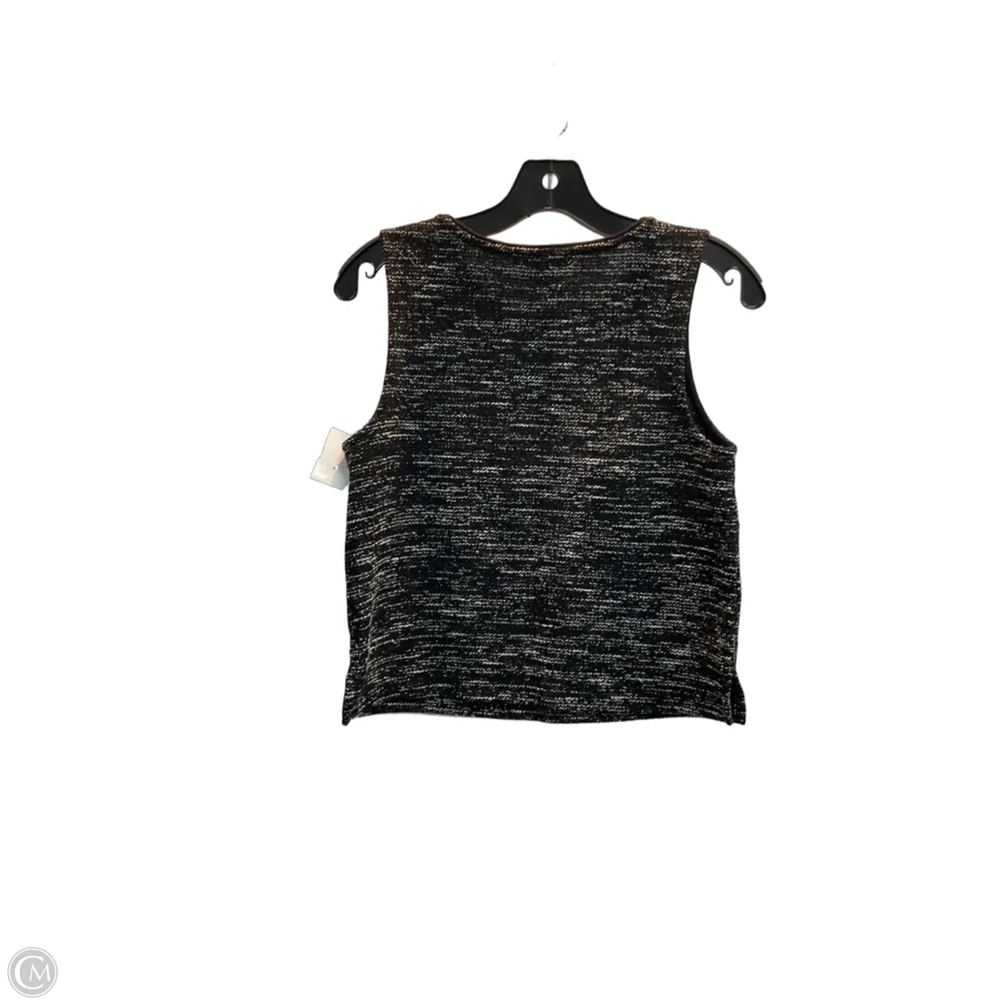 Top Sleeveless By Banana Republic In Black, Size: S