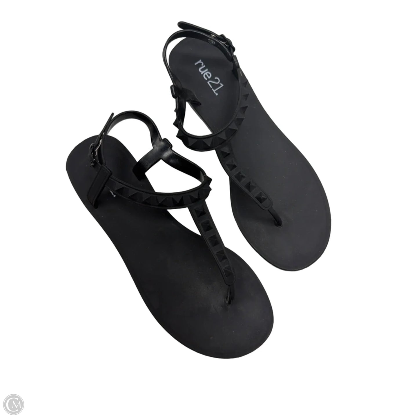 Sandals Flats By Rue 21 In Black, Size: 8