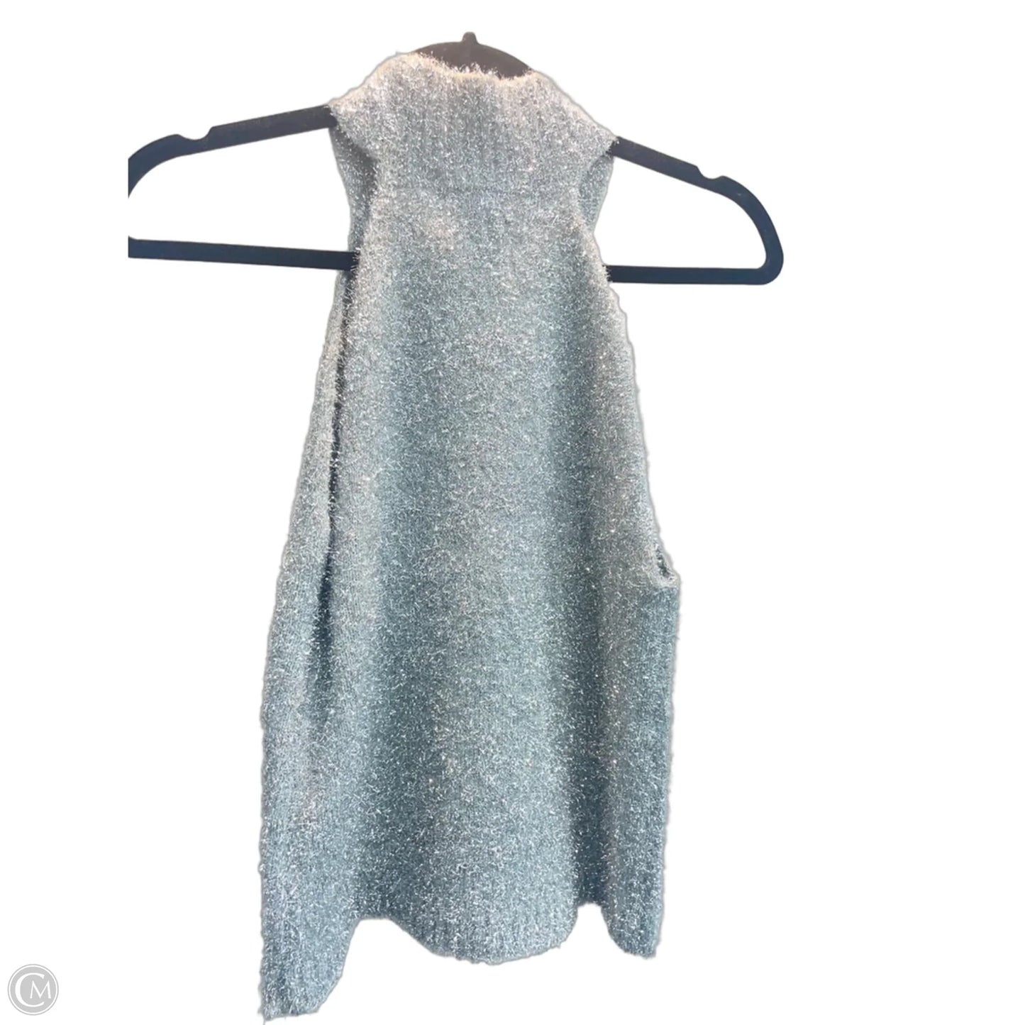 Top Sleeveless Designer By Rebecca Minkoff In Silver, Size: S