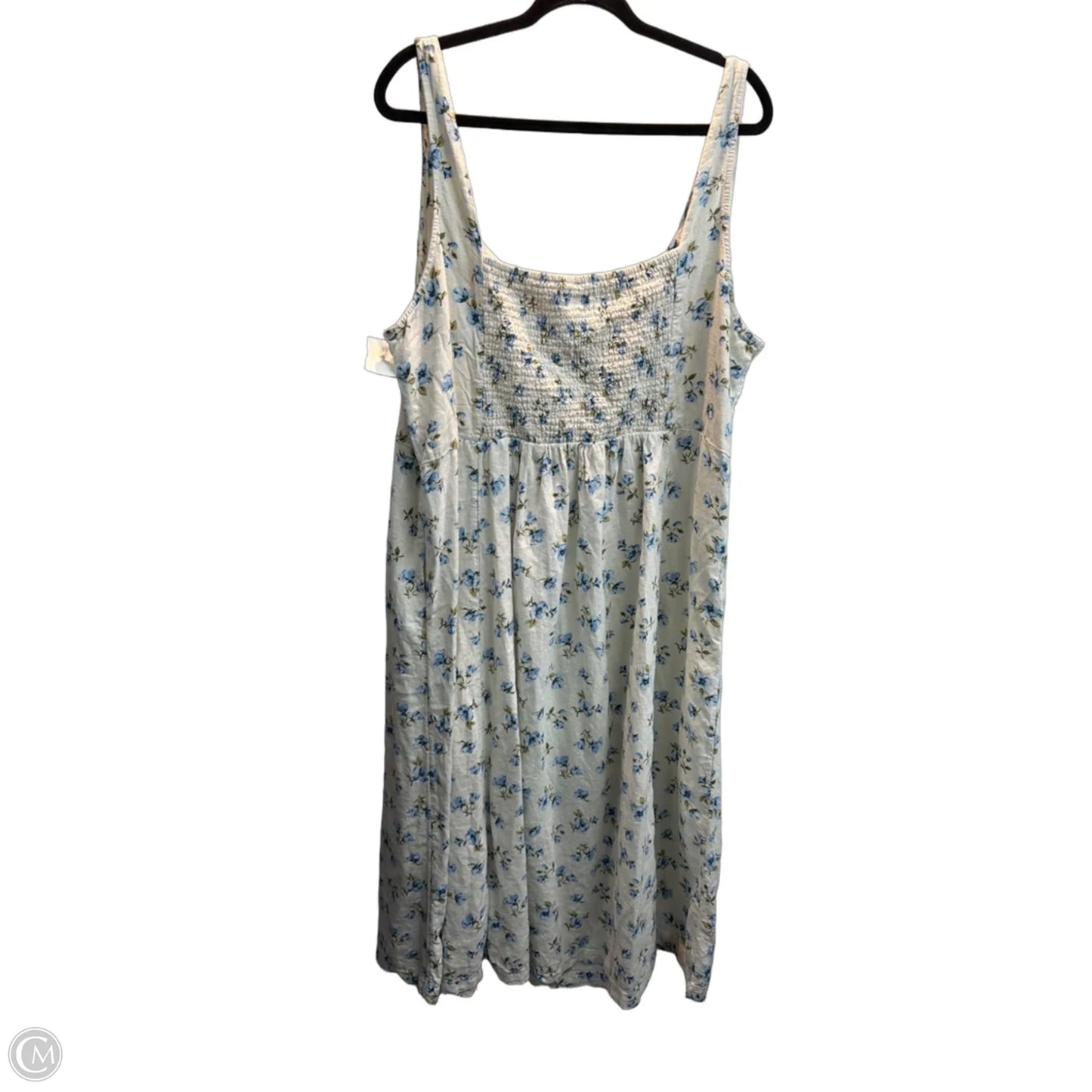 Dress Casual Midi By Old Navy In Floral Print, Size: 3x