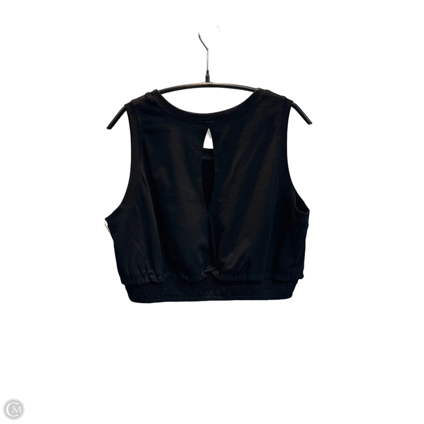 Top Sleeveless By Clothes Mentor In Black, Size: L
