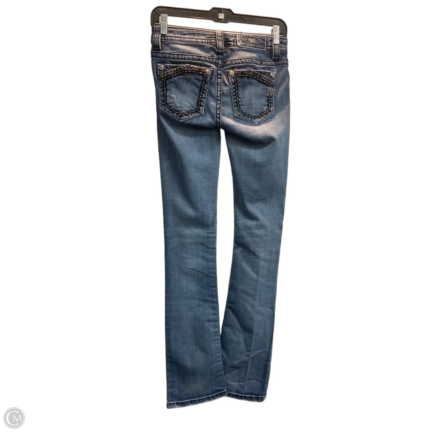 Jeans Boot Cut By Miss Me In Blue, Size: 0