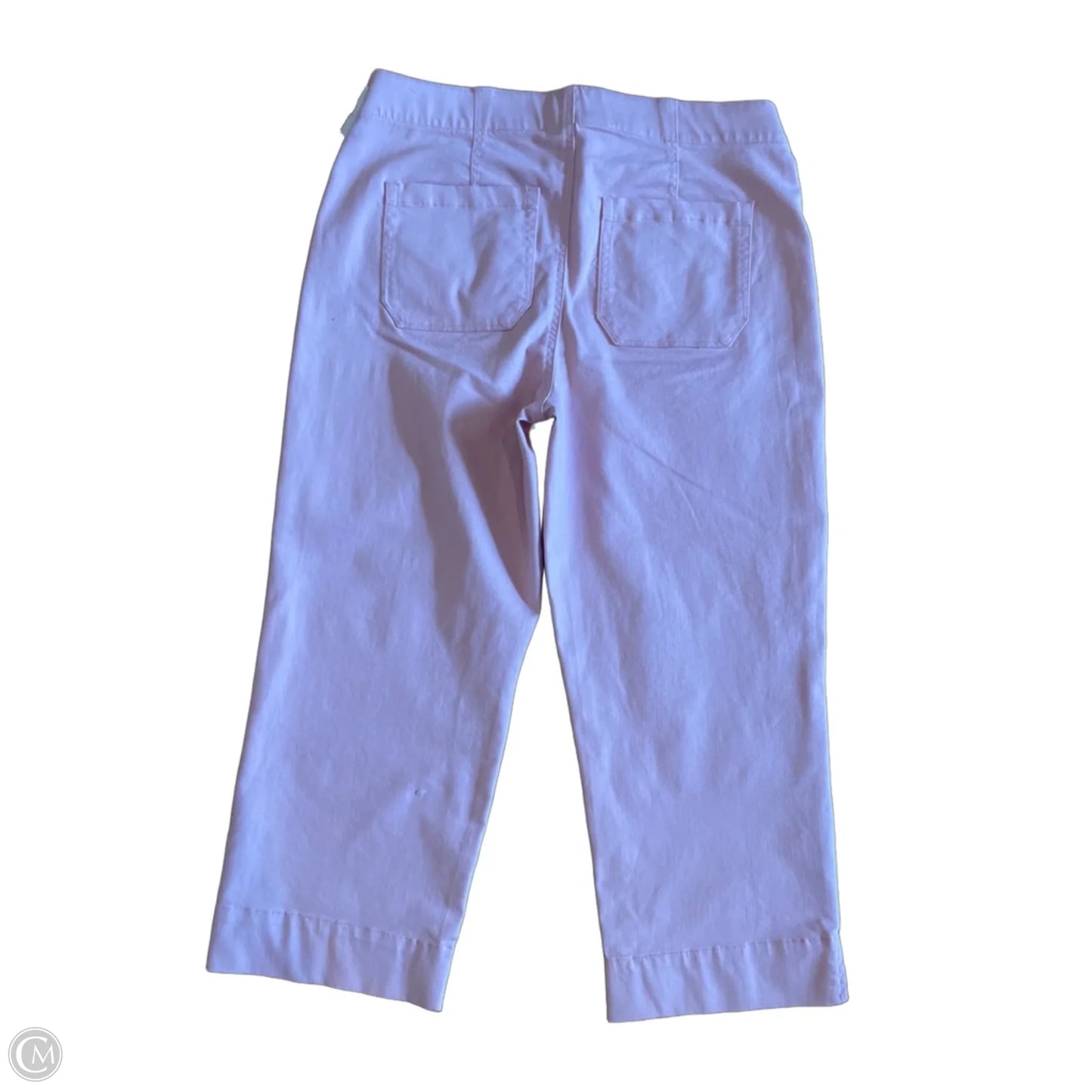 Jeans Cropped By West Bound In Pink Denim, Size: 10