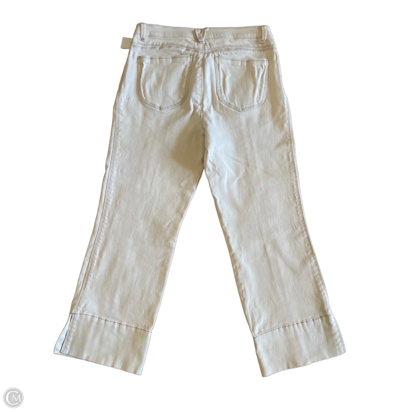 Jeans Wide Leg By Democracy In Beige, Size: 10