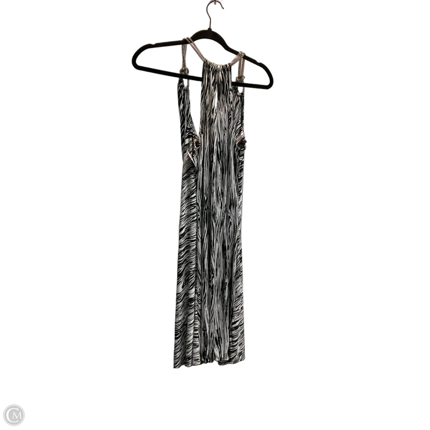 Dress Casual Midi By Milano In Black & White, Size: Xl