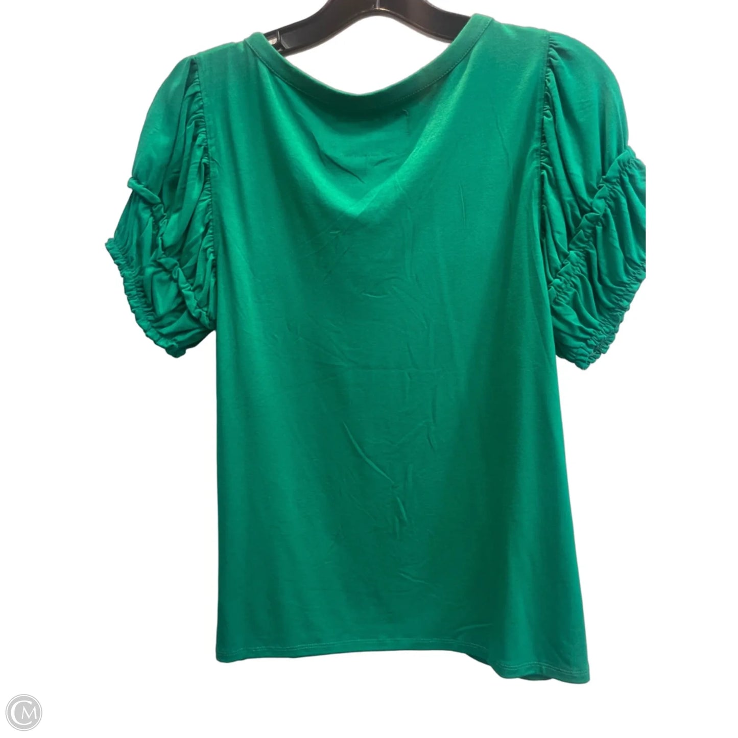 Top Short Sleeve By Cupio In Green, Size: S