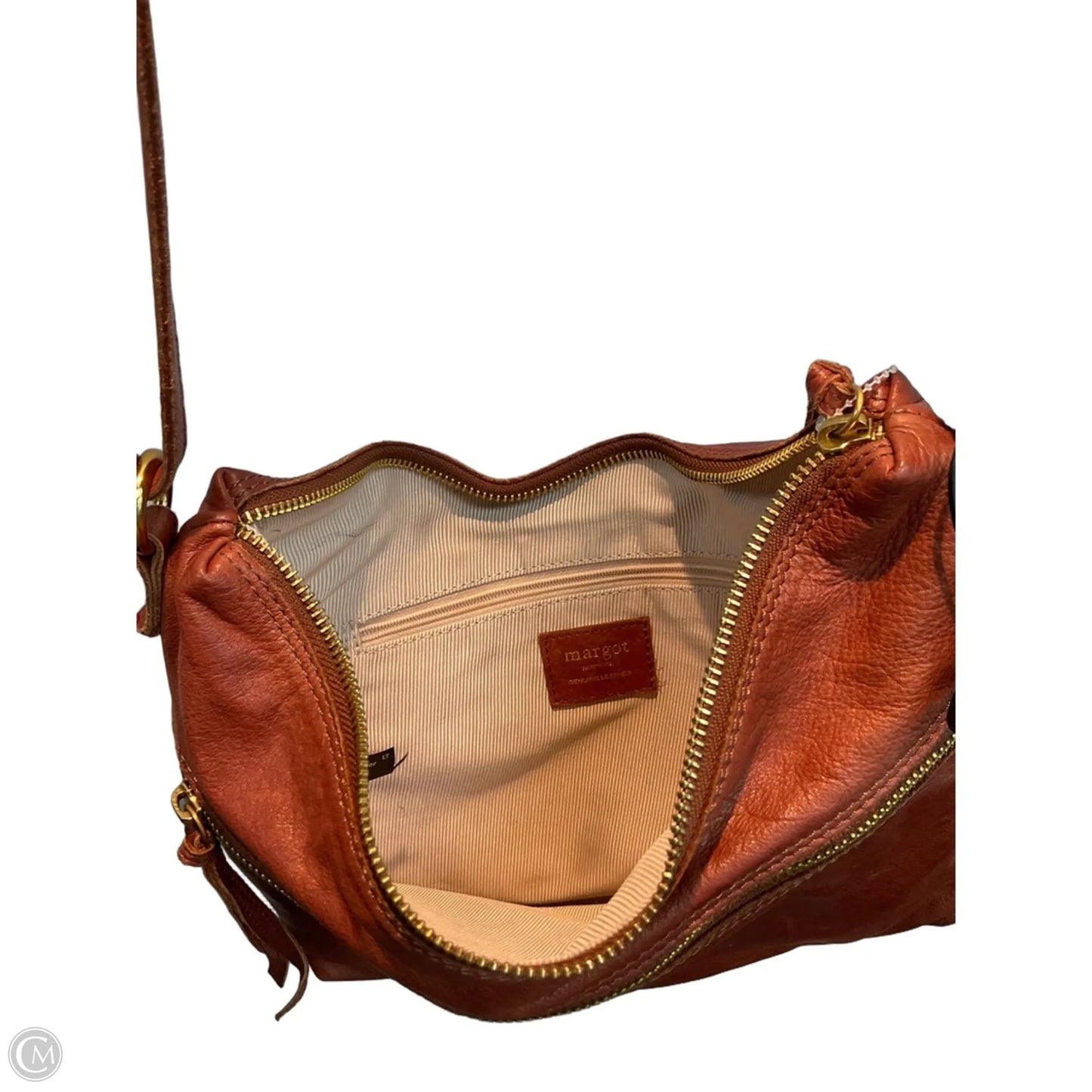 Crossbody Leather By Margot, Size: Medium