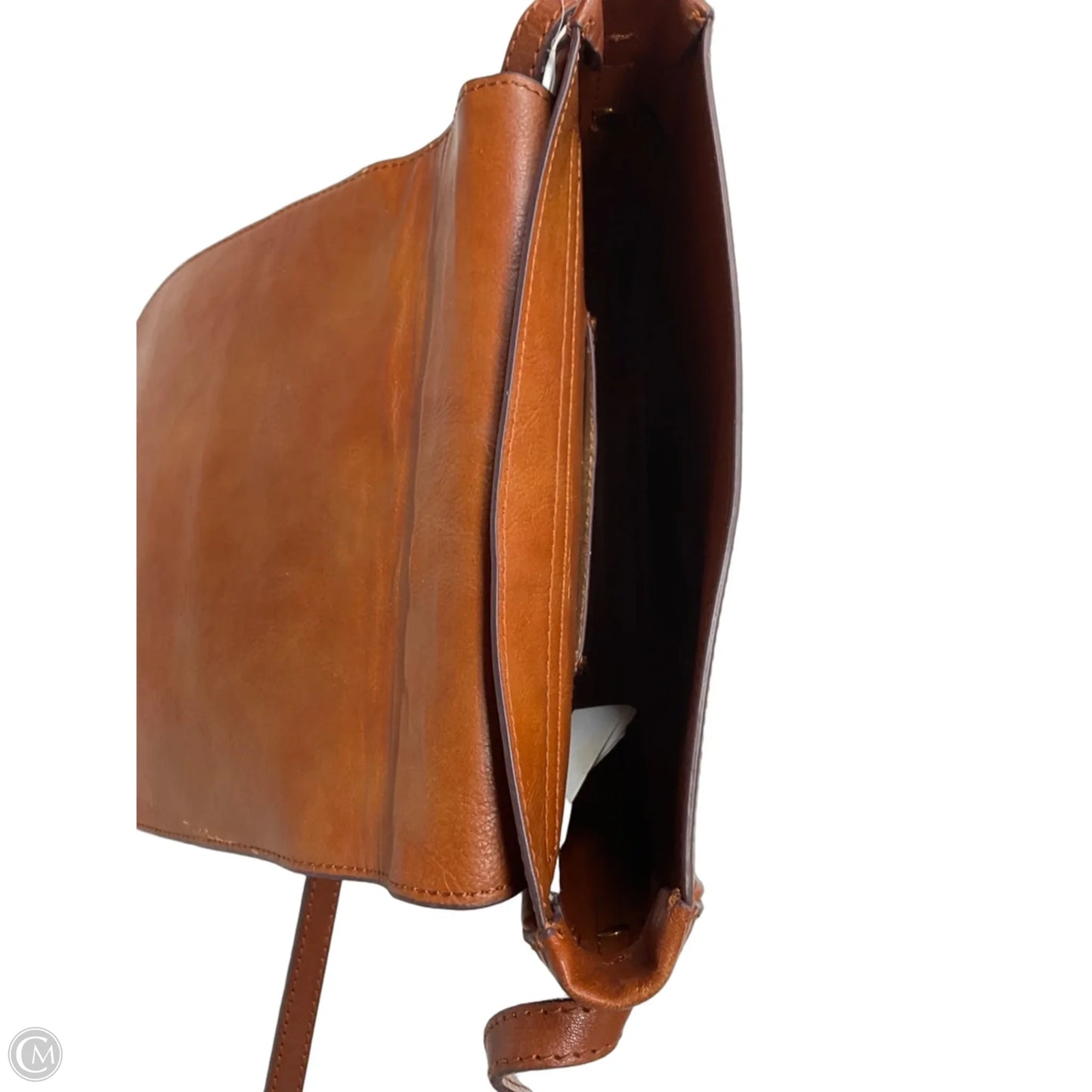 Crossbody Leather By Banana Republic, Size: Medium