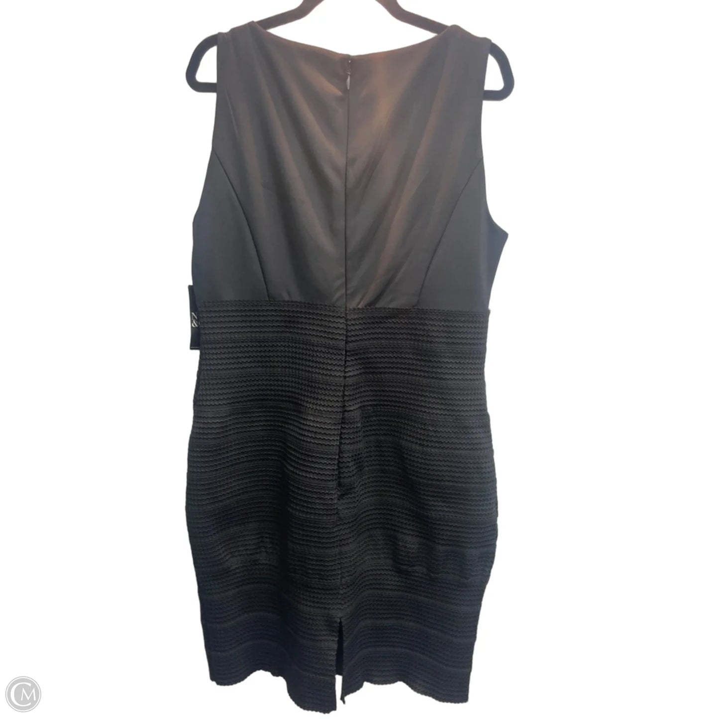 Dress Party Midi By New York And Co In Black, Size: Xl