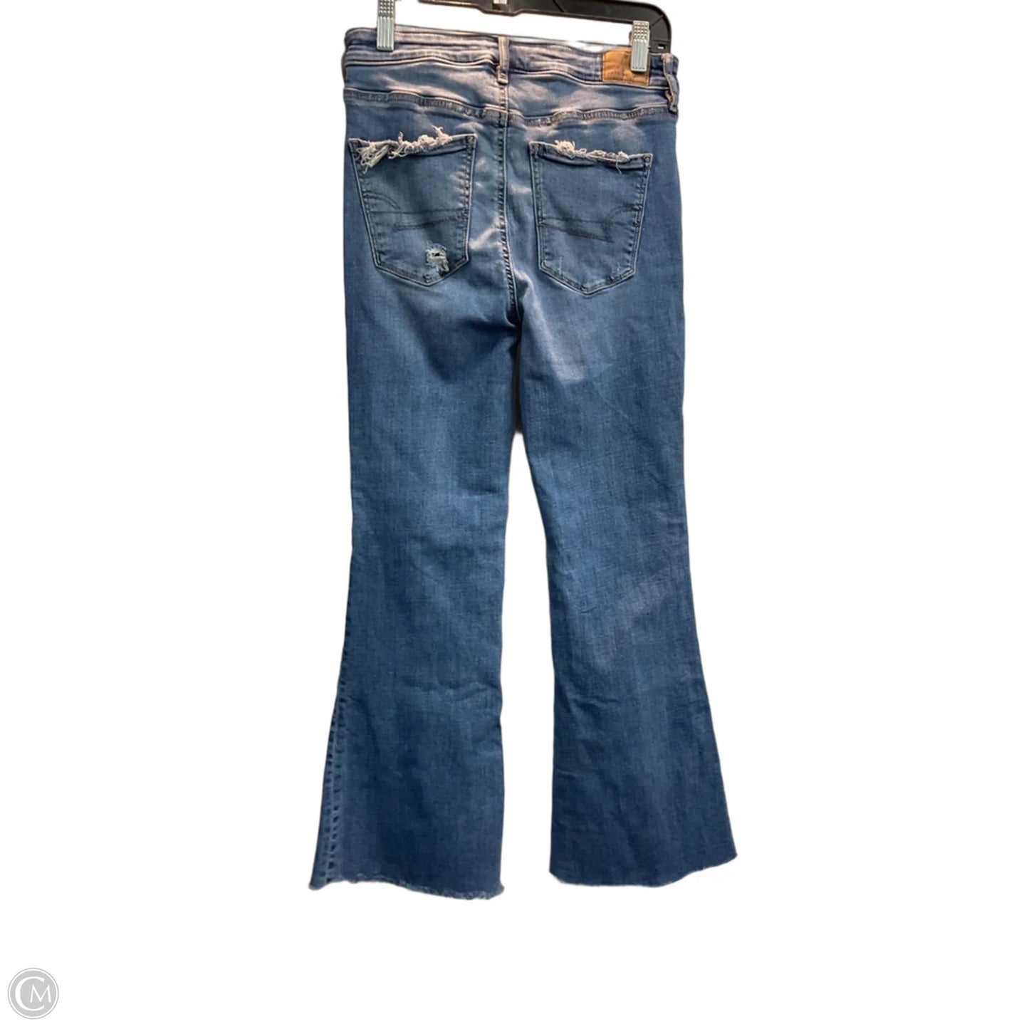 Jeans Flared By American Eagle In Blue, Size: 2