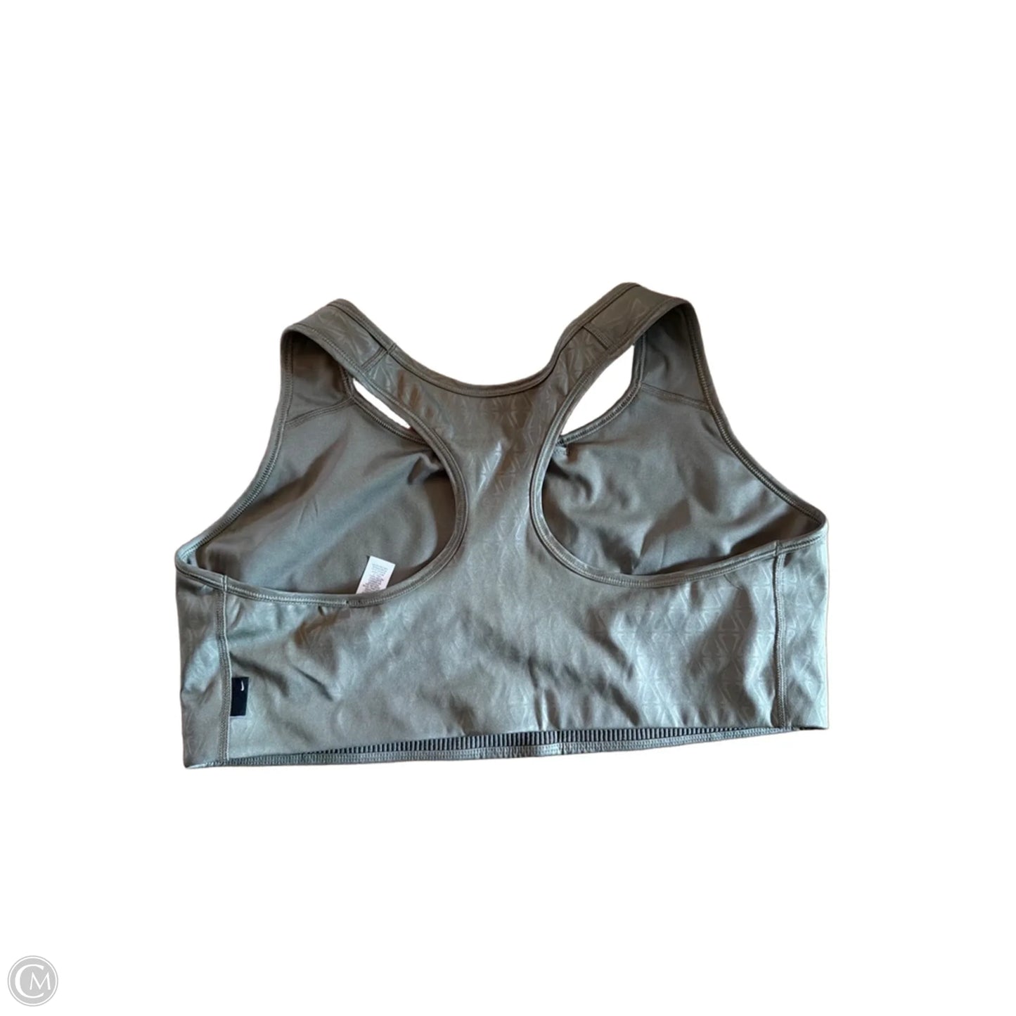 Athletic Bra By Nike Apparel In Green, Size: 3x