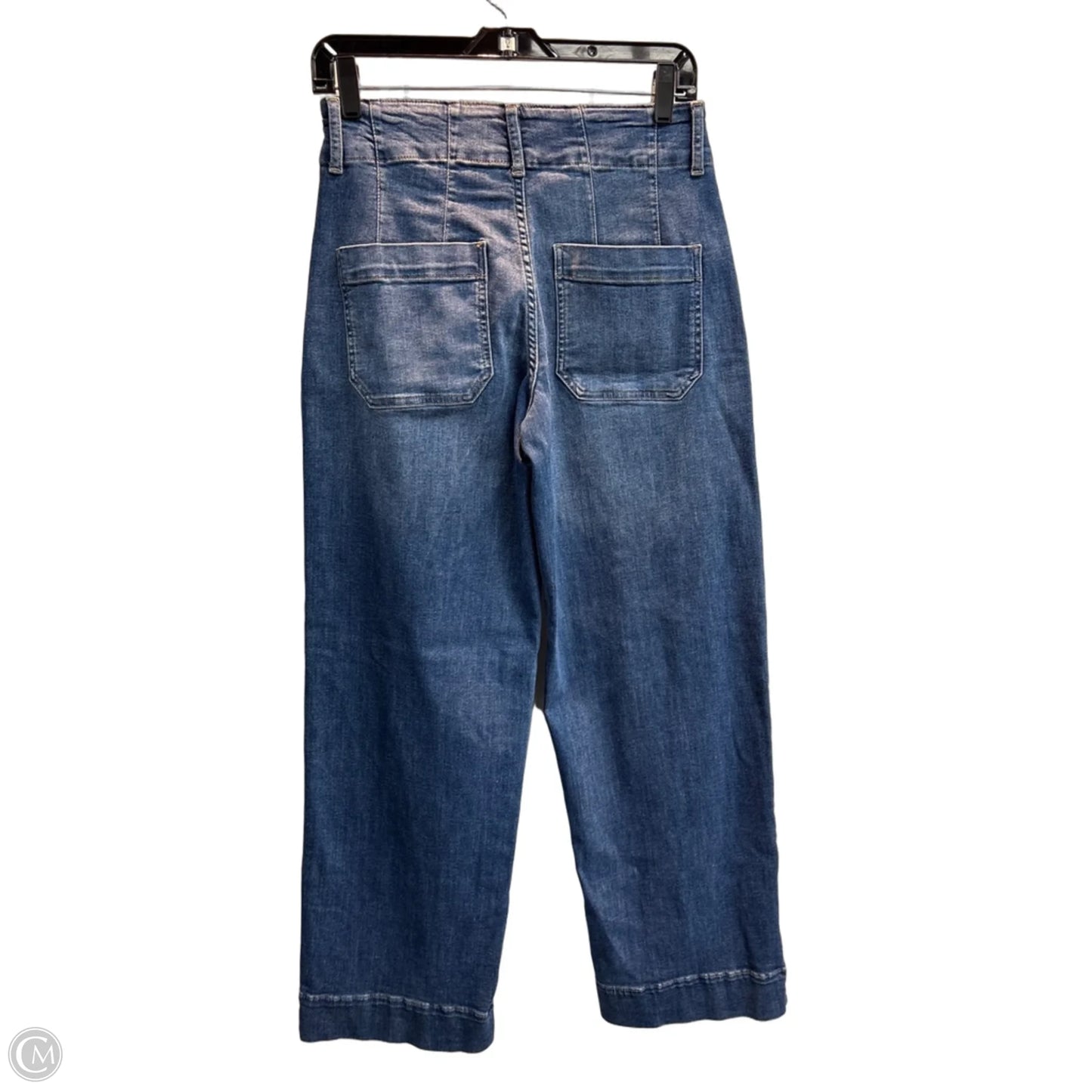 Jeans Wide Leg By Ana In Blue, Size: 4