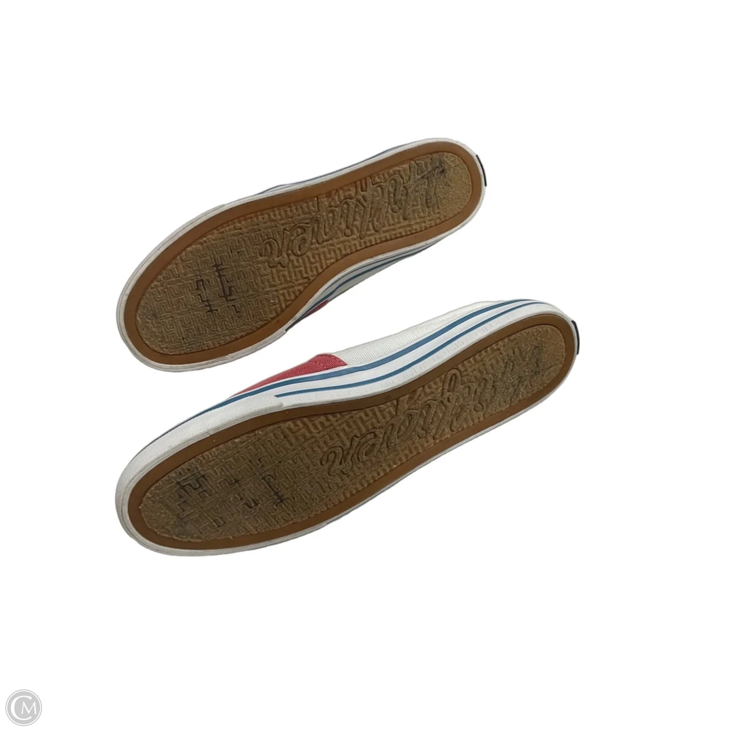 Shoes Flats By Tommy Hilfiger In Pink & White, Size: 8.5