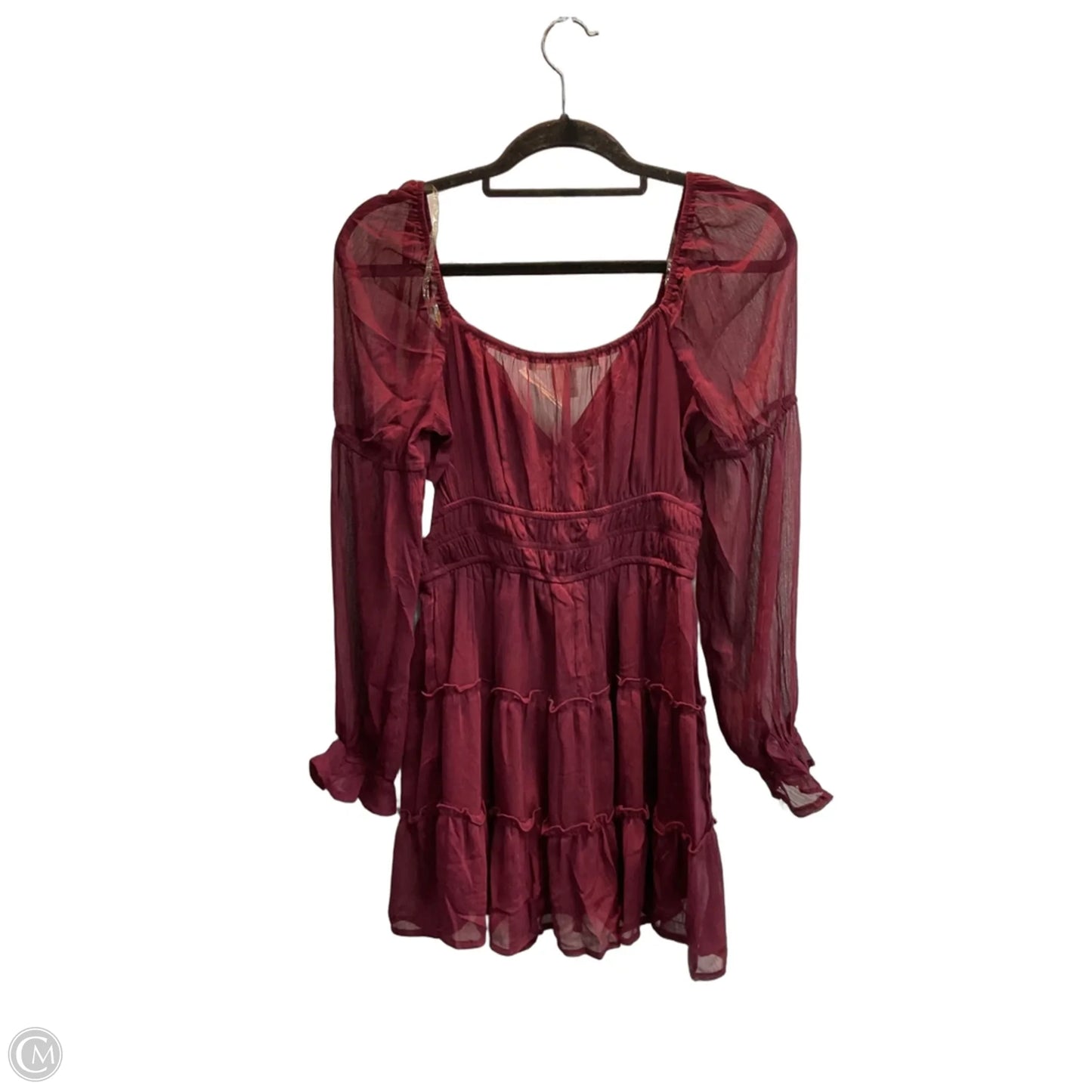 Dress Party Short By Altard State In Maroon, Size: M