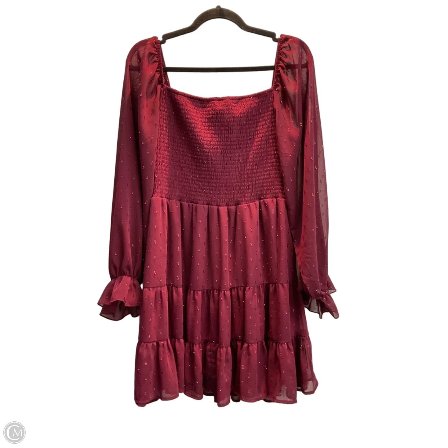Dress Party Midi By Altard State In Red, Size: L