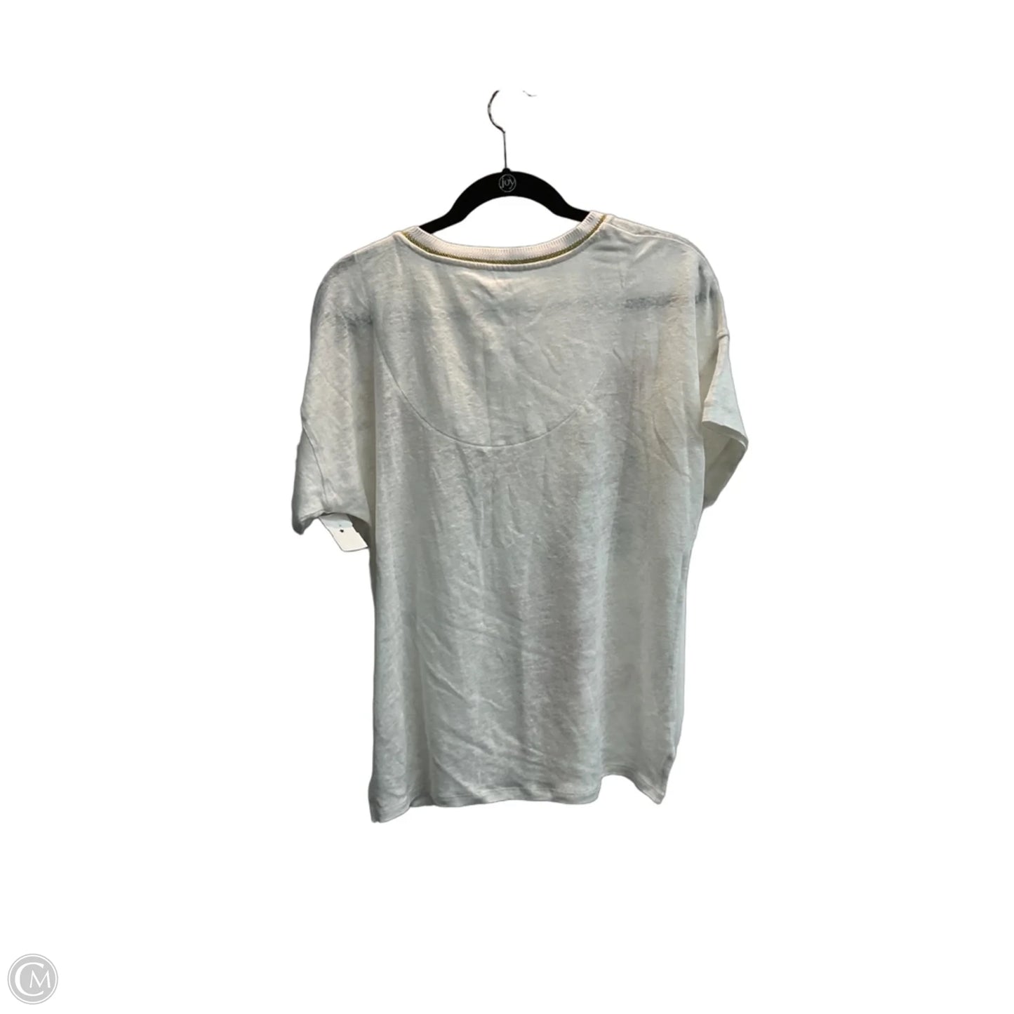 Top Short Sleeve By Chicos In Floral Print, Size: M