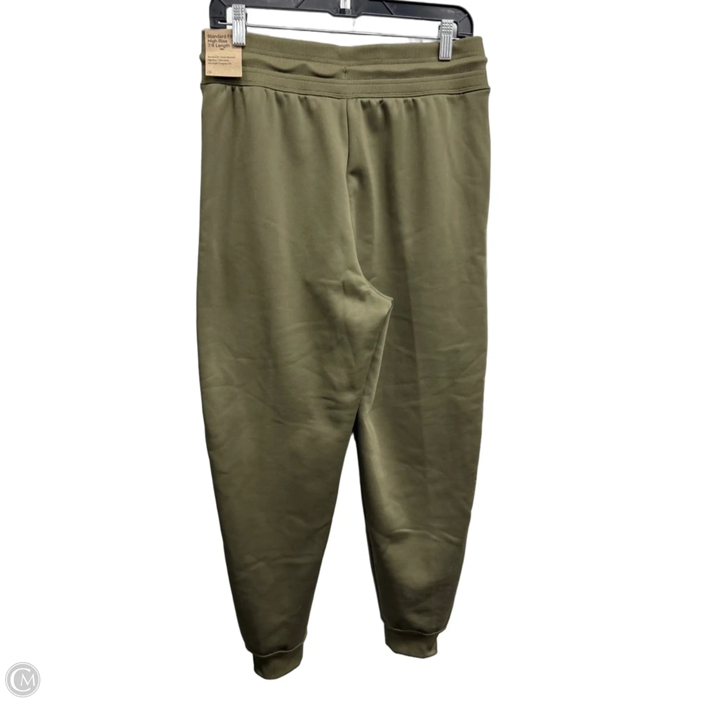Athletic Pants By Nike Apparel In Green, Size: M