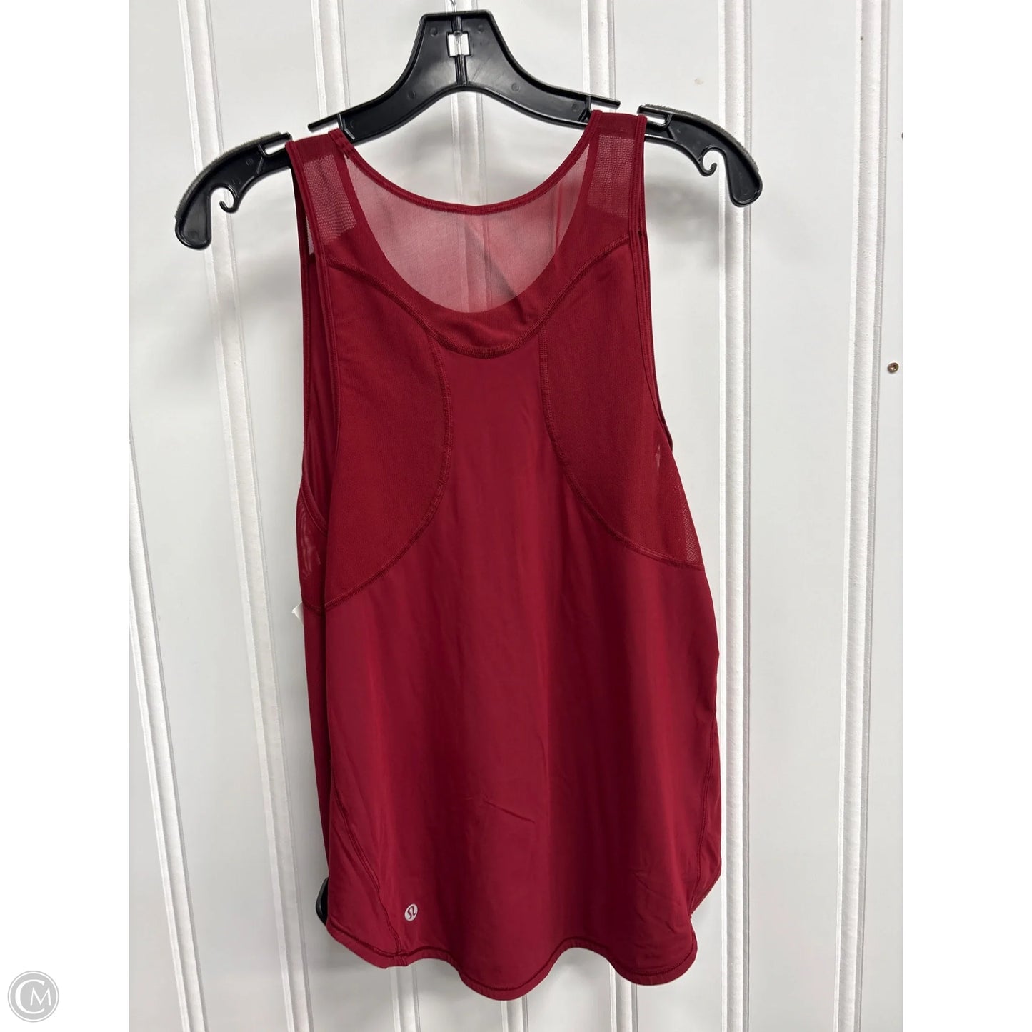 Athletic Tank Top By Lululemon In Red, Size: L