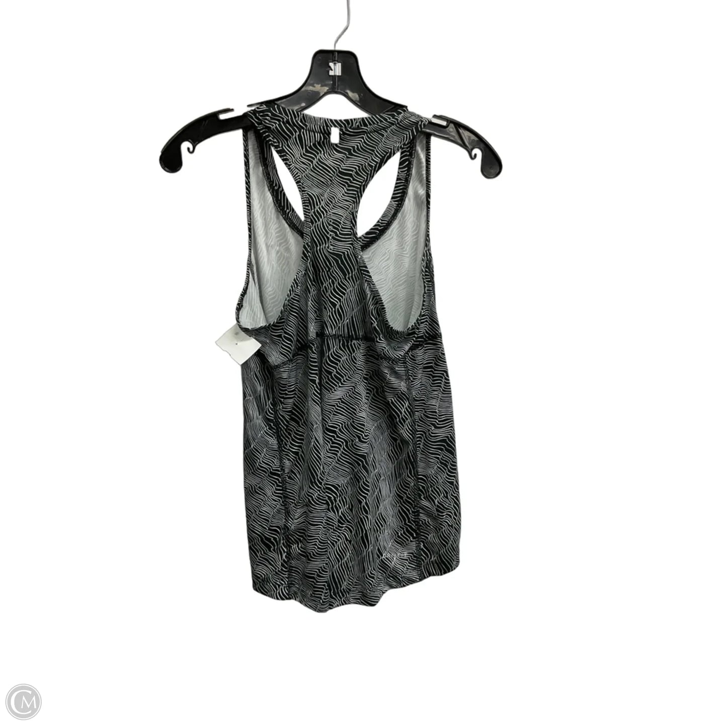 Athletic Tank Top By Nike Apparel In Black, Size: S
