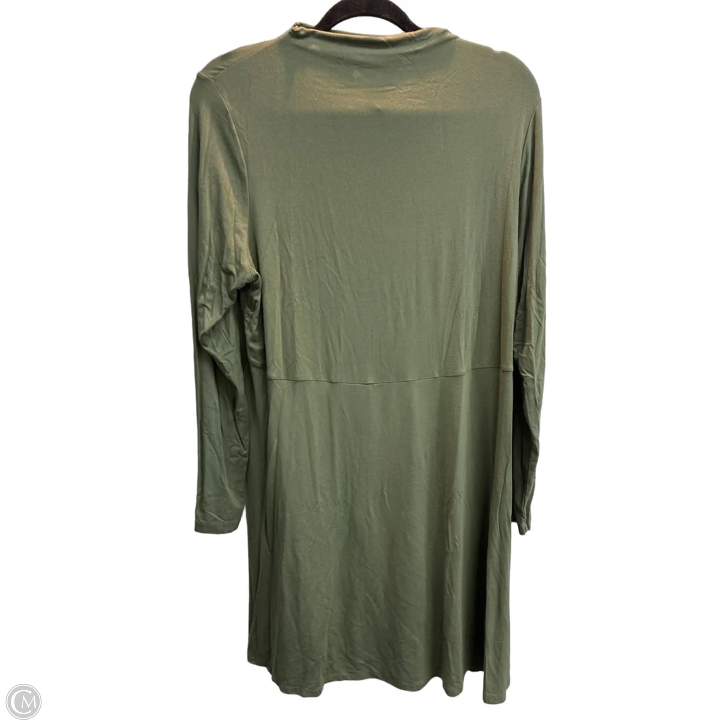 Tunic Long Sleeve By Lisa Rinna In Green, Size: L