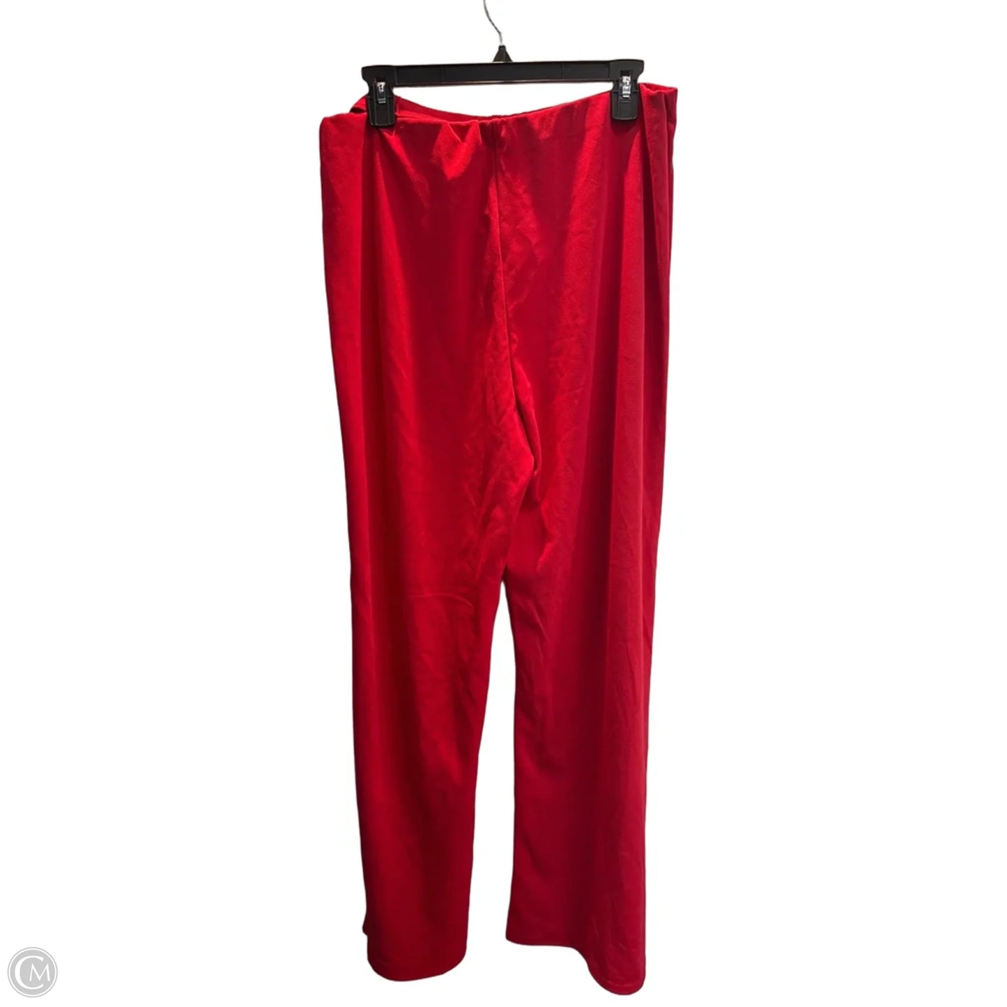 Pants Wide Leg By Missguided In Red, Size: 12