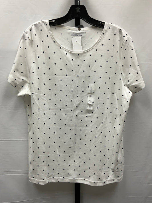 Top Short Sleeve By Croft And Barrow  Size: Xl
