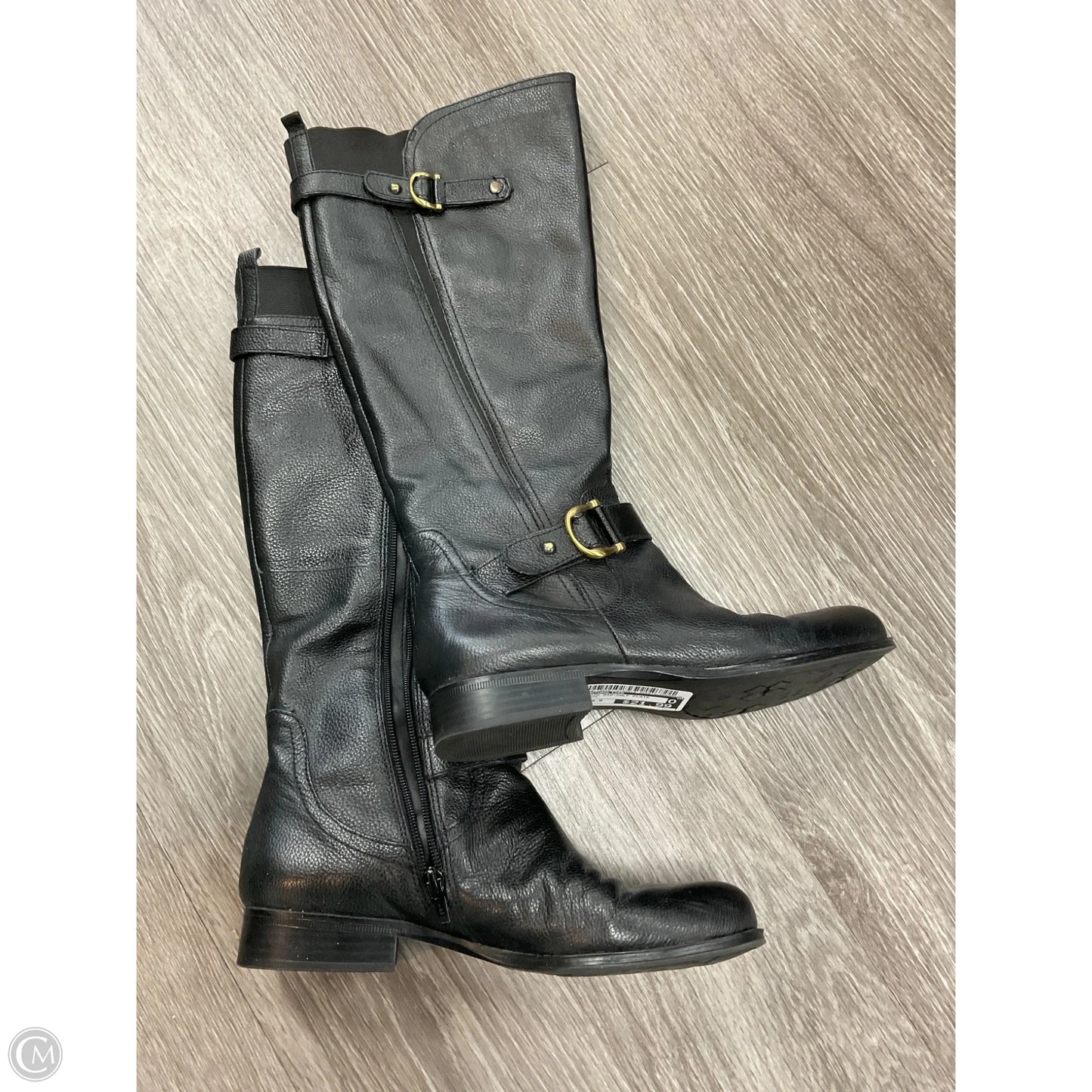 Boots Mid-calf Flats By Naturalizer In Black, Size: 8.5