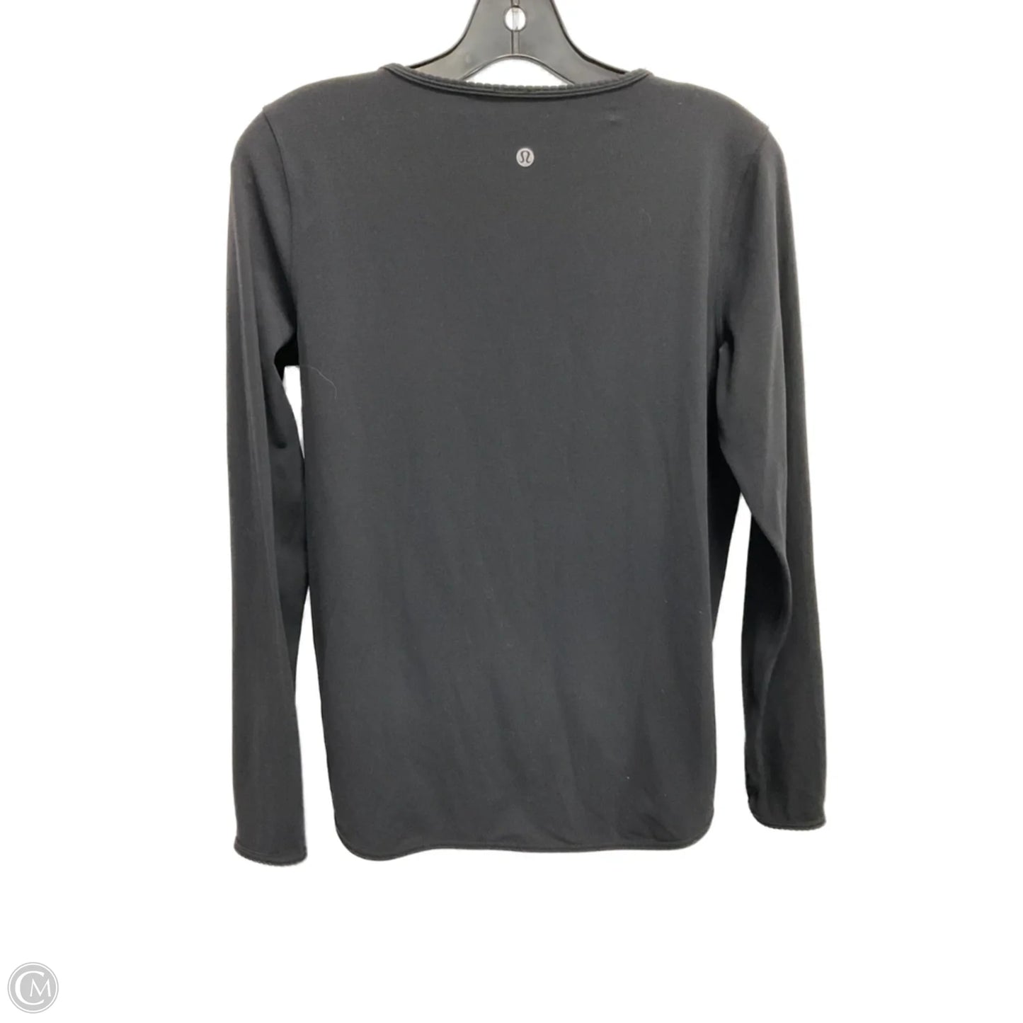 Athletic Top Long Sleeve Crewneck By Lululemon In Black, Size: 2x