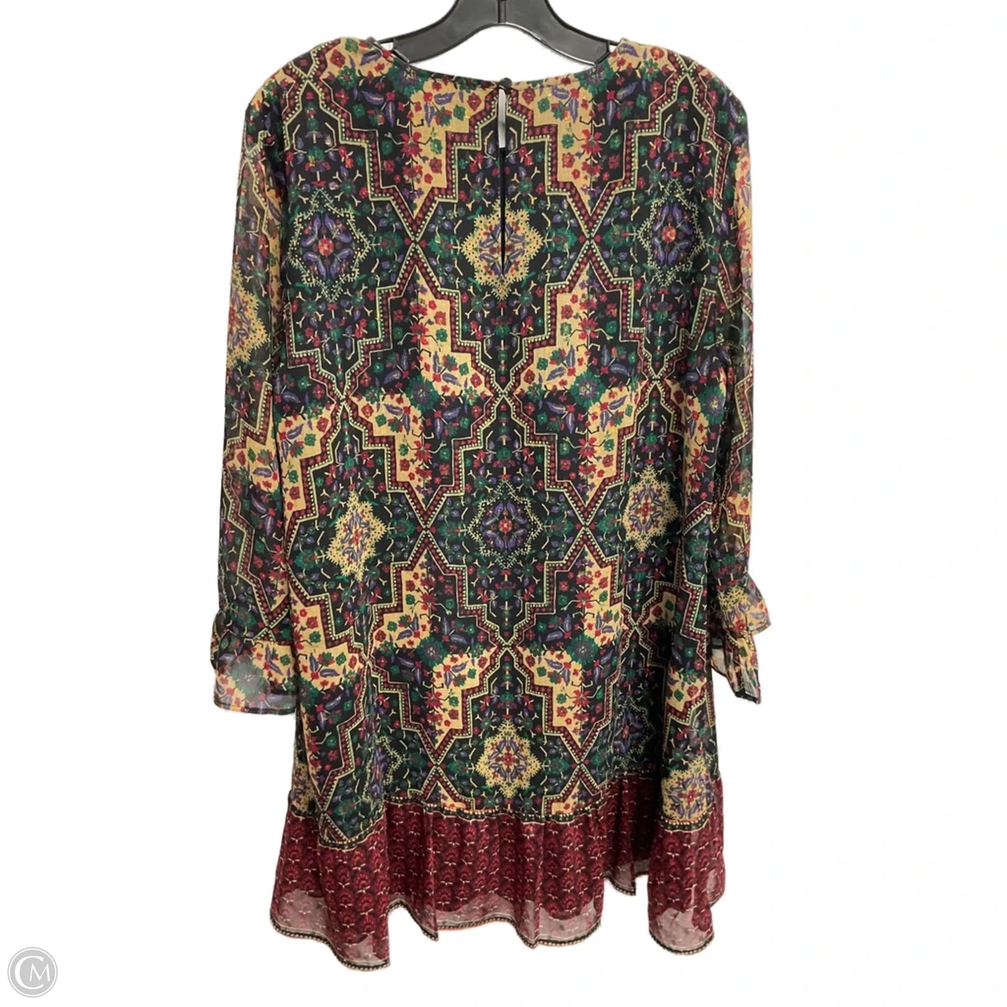 Dress Casual Midi By Loft In Multi-colored, Size: L