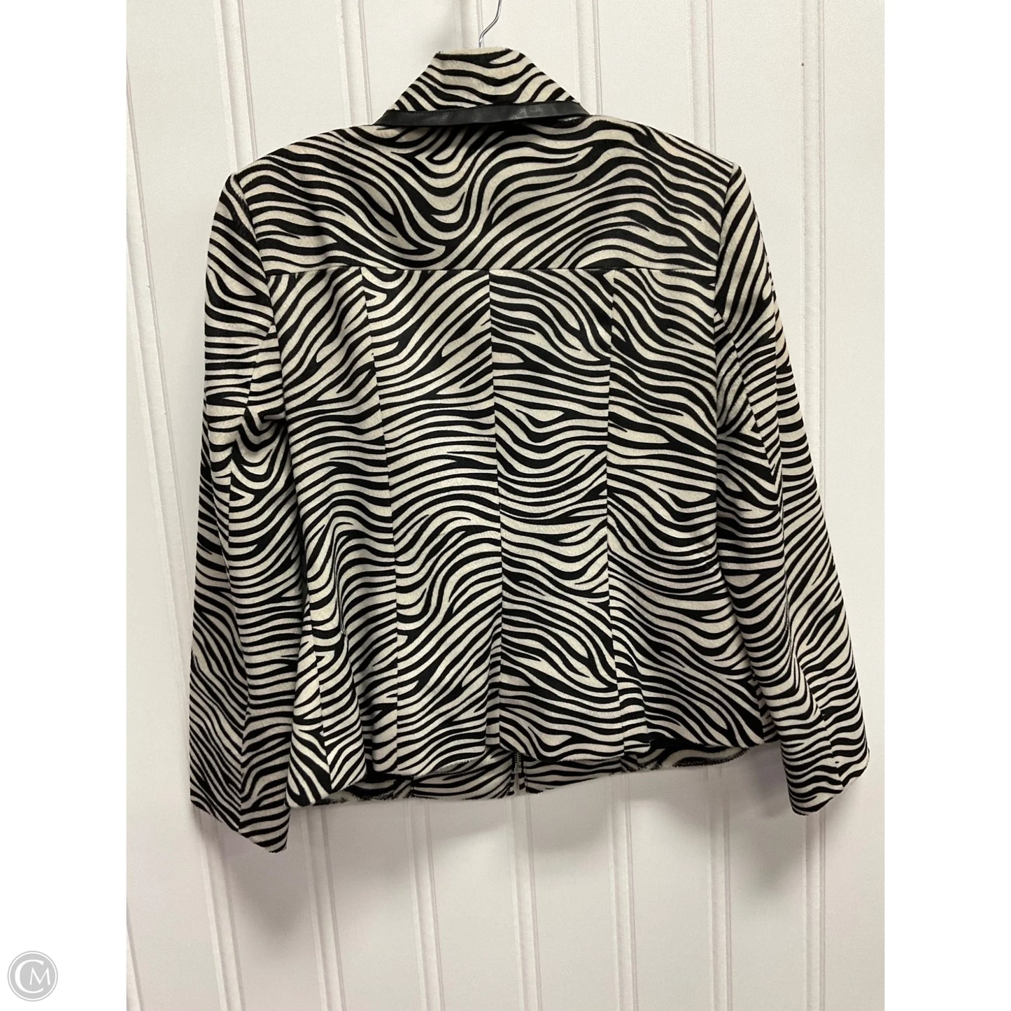 Blazer By Nygard Peter In Black & White, Size: 10p