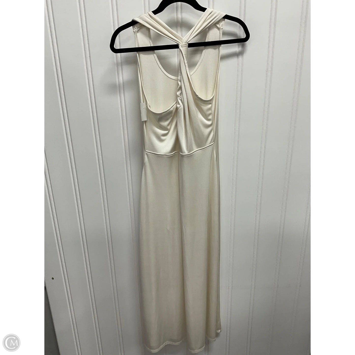 Dress Casual Maxi By Banana Republic In White, Size: M
