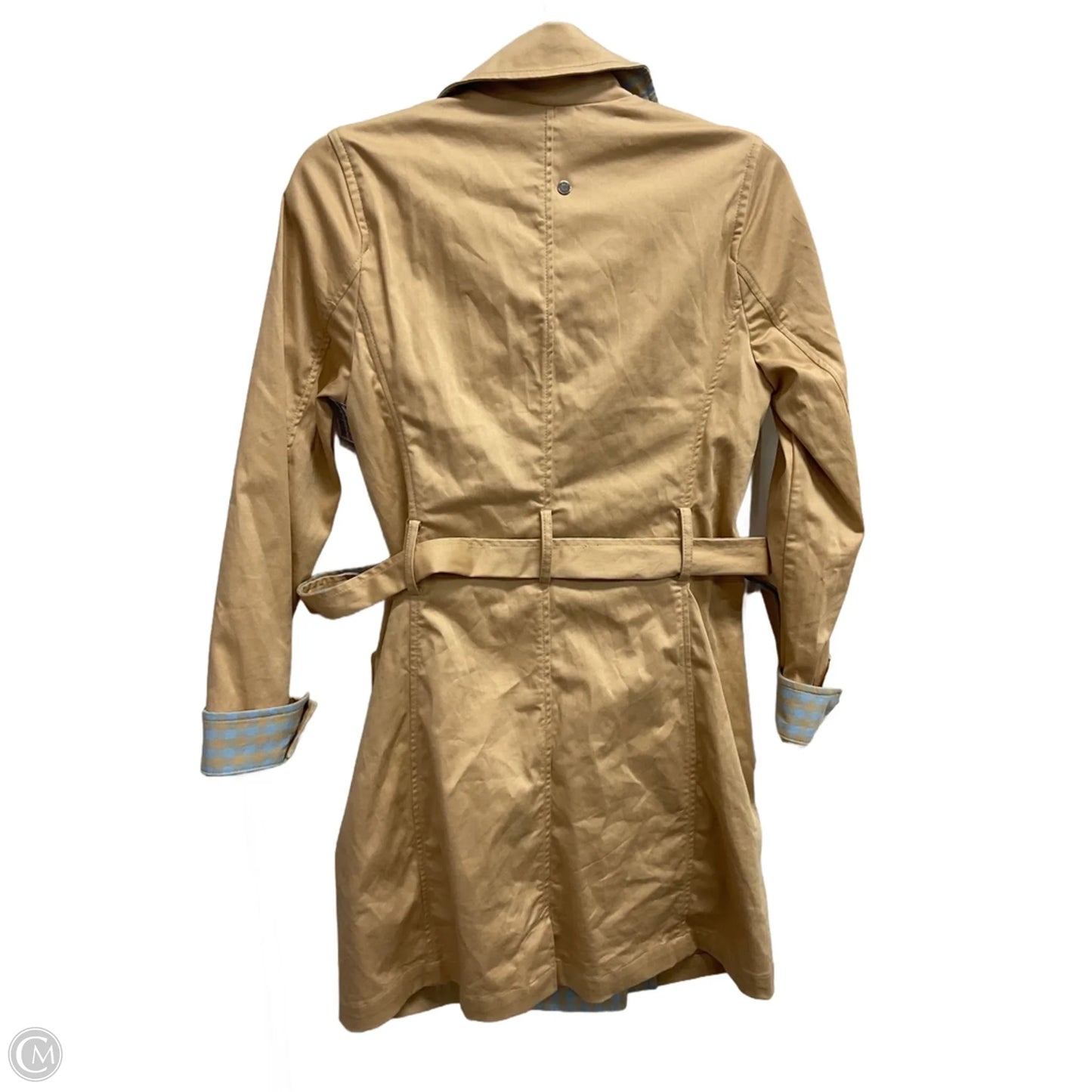 Coat Trench Coat By Anthropologie In Beige, Size: Xs