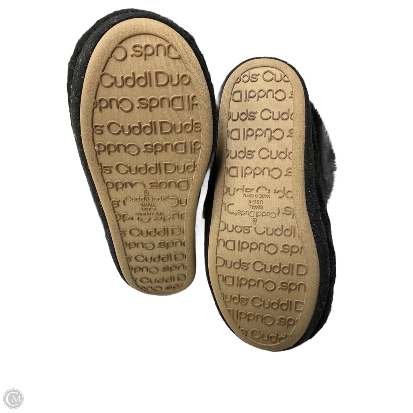 Slippers By Cuddl Duds In Black, Size: 5