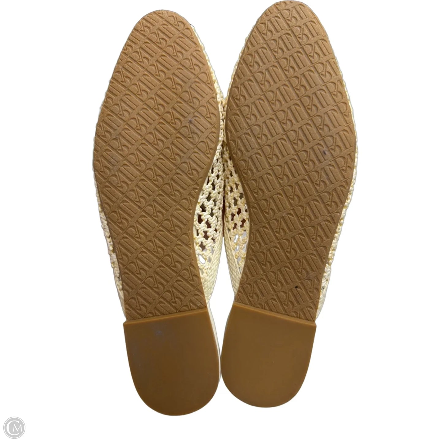 Shoes Flats By Badgley Mischka In Beige, Size: 5.5