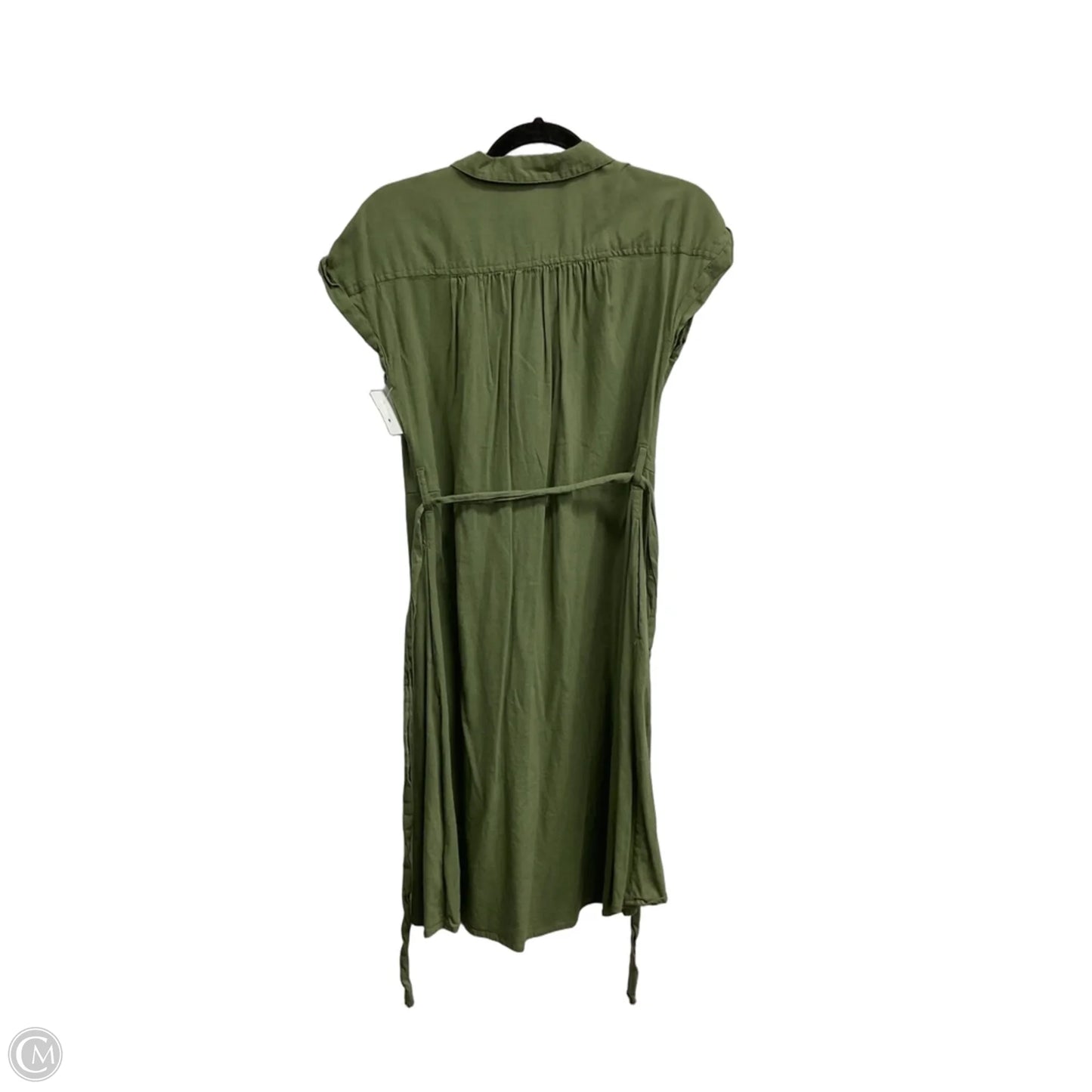 Dress Casual Midi By Old Navy In Green, Size: Xs
