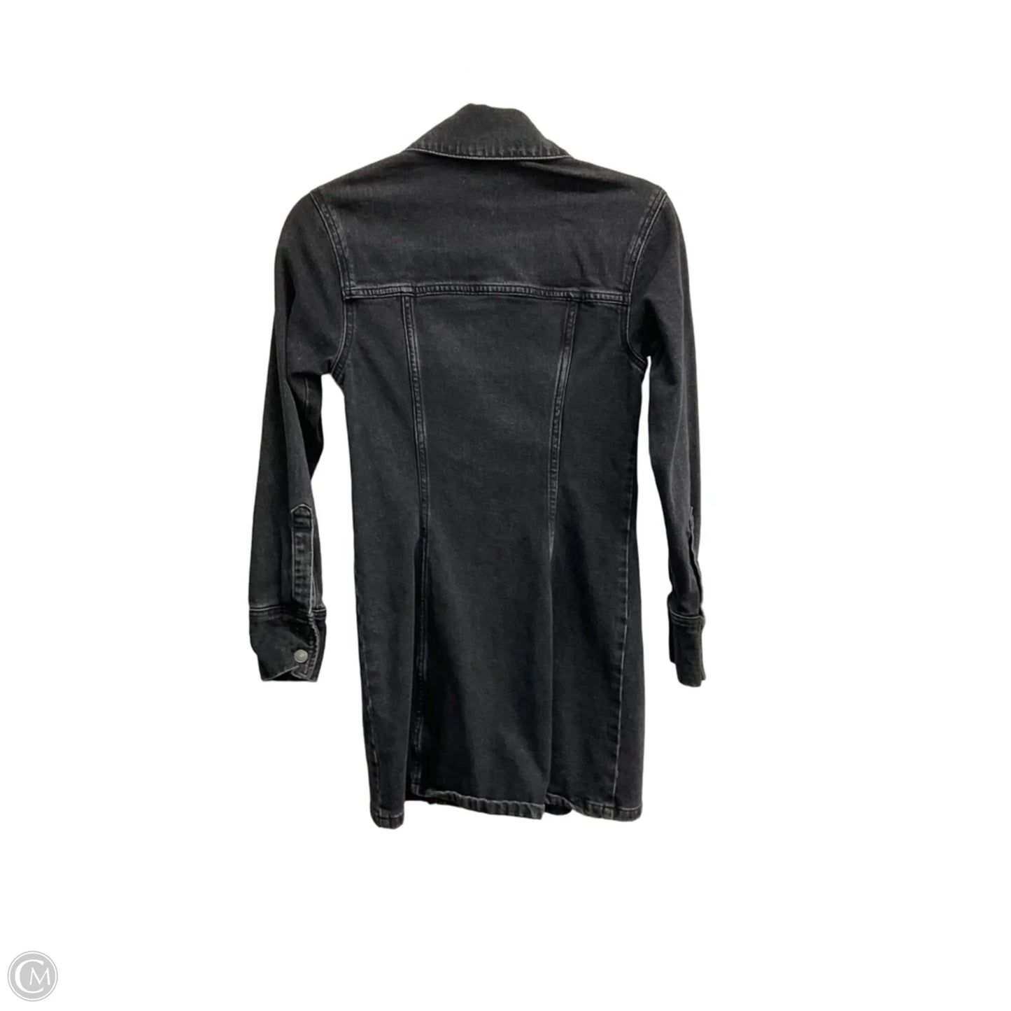 Dress Casual Short By Abercrombie And Fitch In Black Denim, Size: Xsp