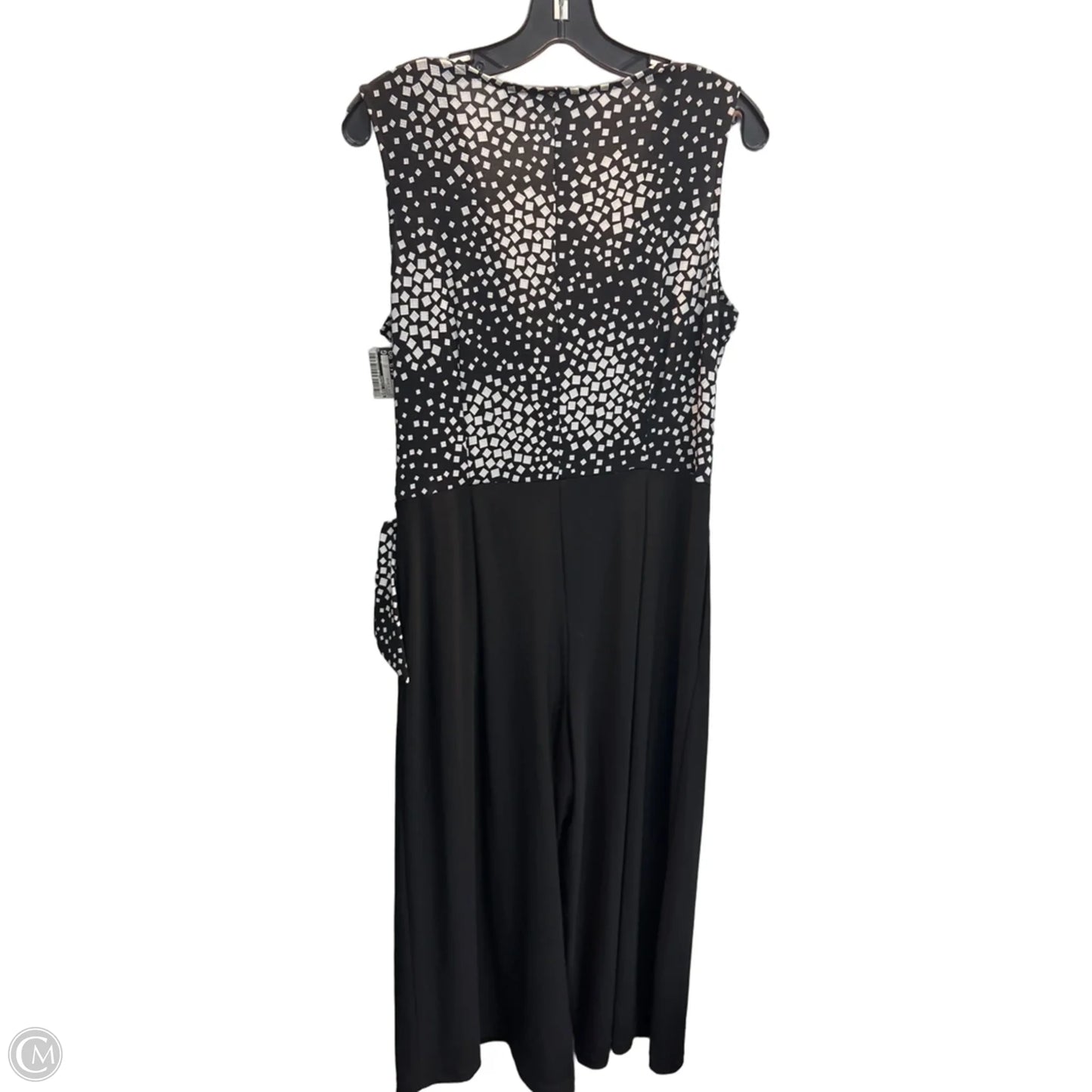 Jumpsuit By Nina Leonard In Black & White, Size: M