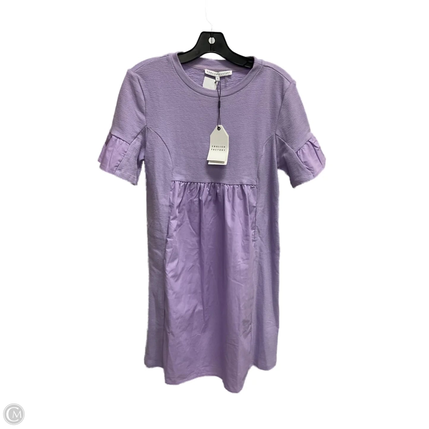 Dress Casual Short By English Factory In Purple, Size: S