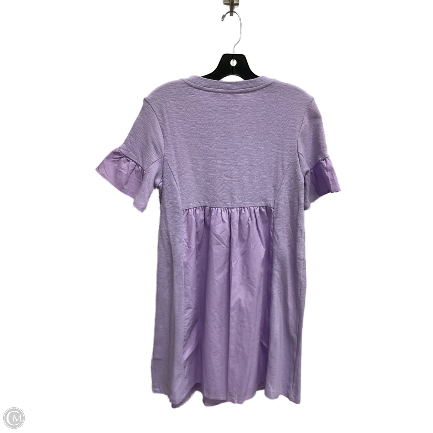 Dress Casual Short By English Factory In Purple, Size: S