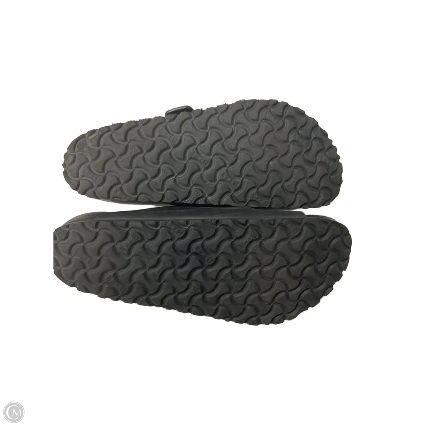 Sandals Flats By Birkenstock In Black, Size: 10