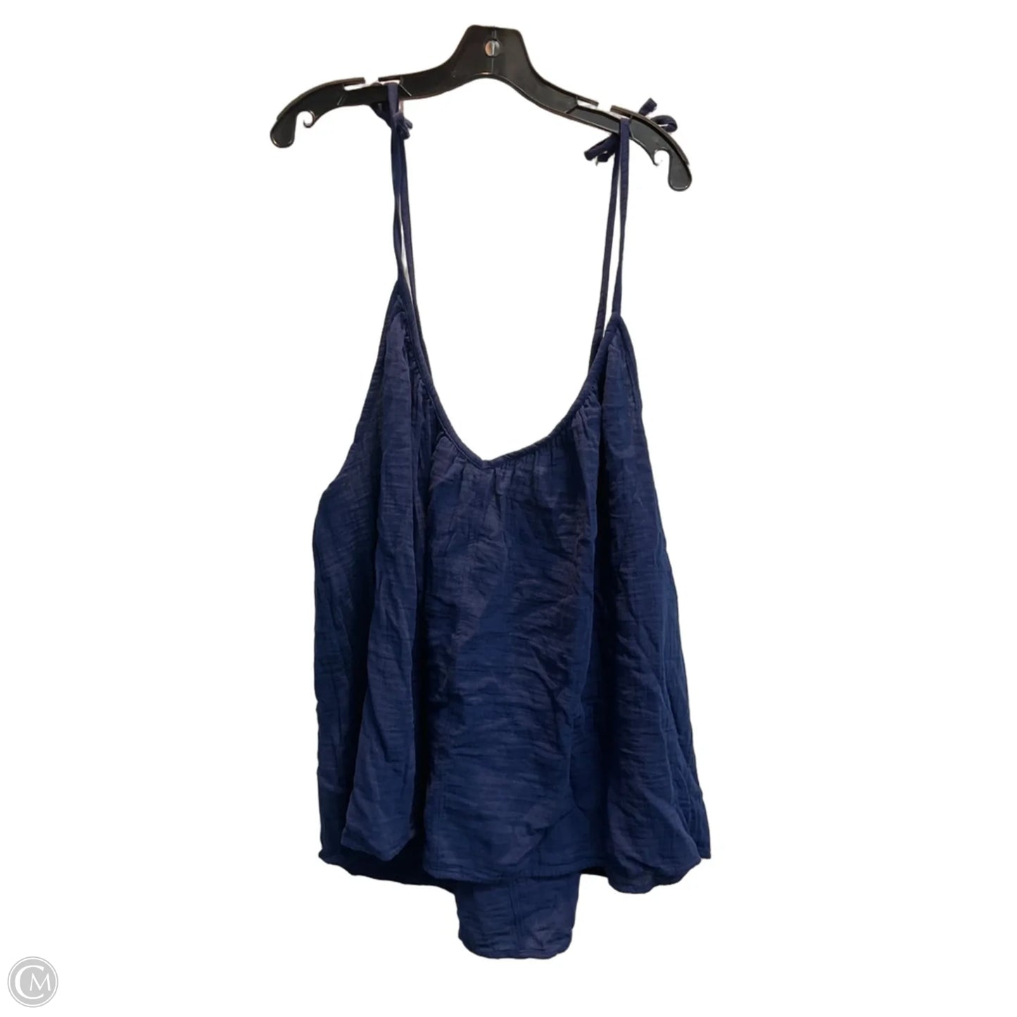 Top Sleeveless By Old Navy In Navy, Size: 3x