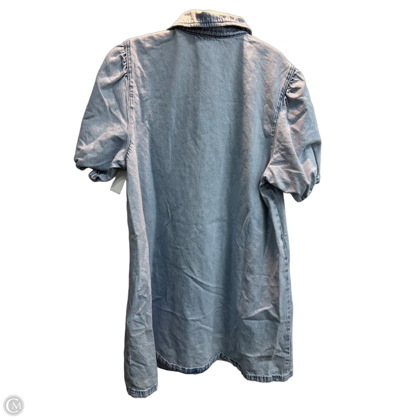 Dress Casual Short By American Eagle In Blue Denim, Size: Xl