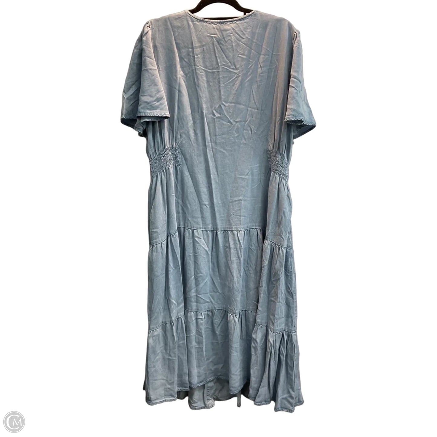 Dress Casual Maxi By Hayden Harnett In Blue, Size: 1x